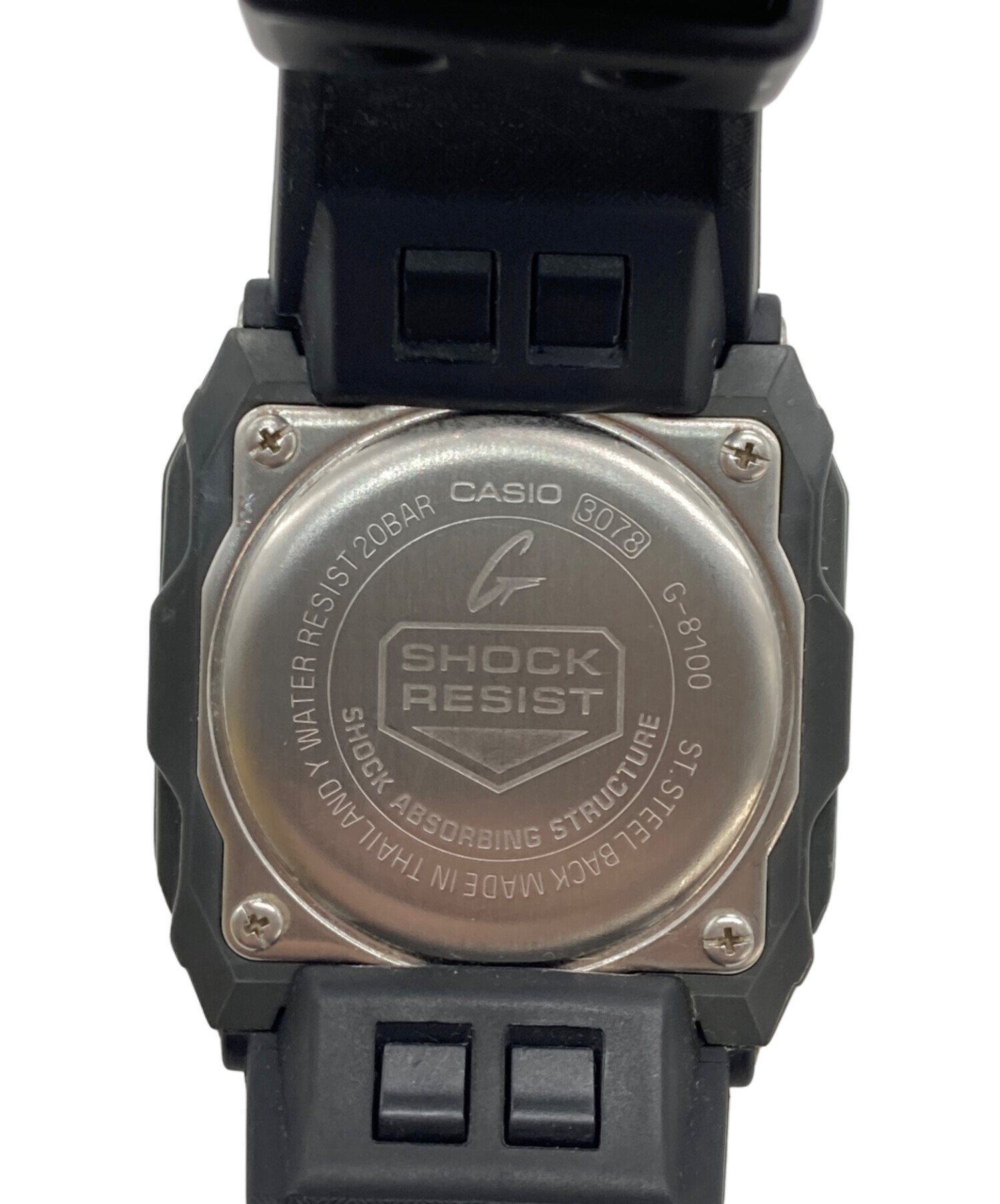 中古・古着通販】CASIO (カシオ) G-8100 ブラック｜ブランド・古着通販
