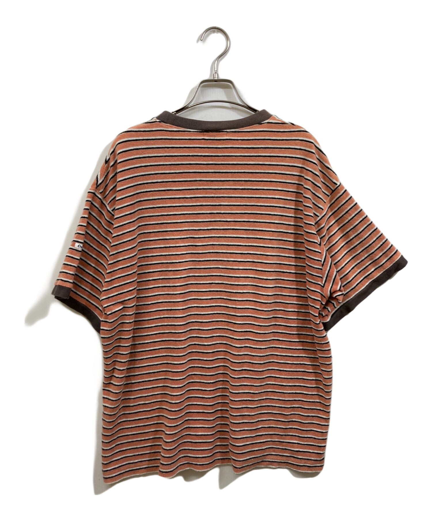 中古・古着通販】ORCIVAL (オーシバル) パイルボーダーカットソー 