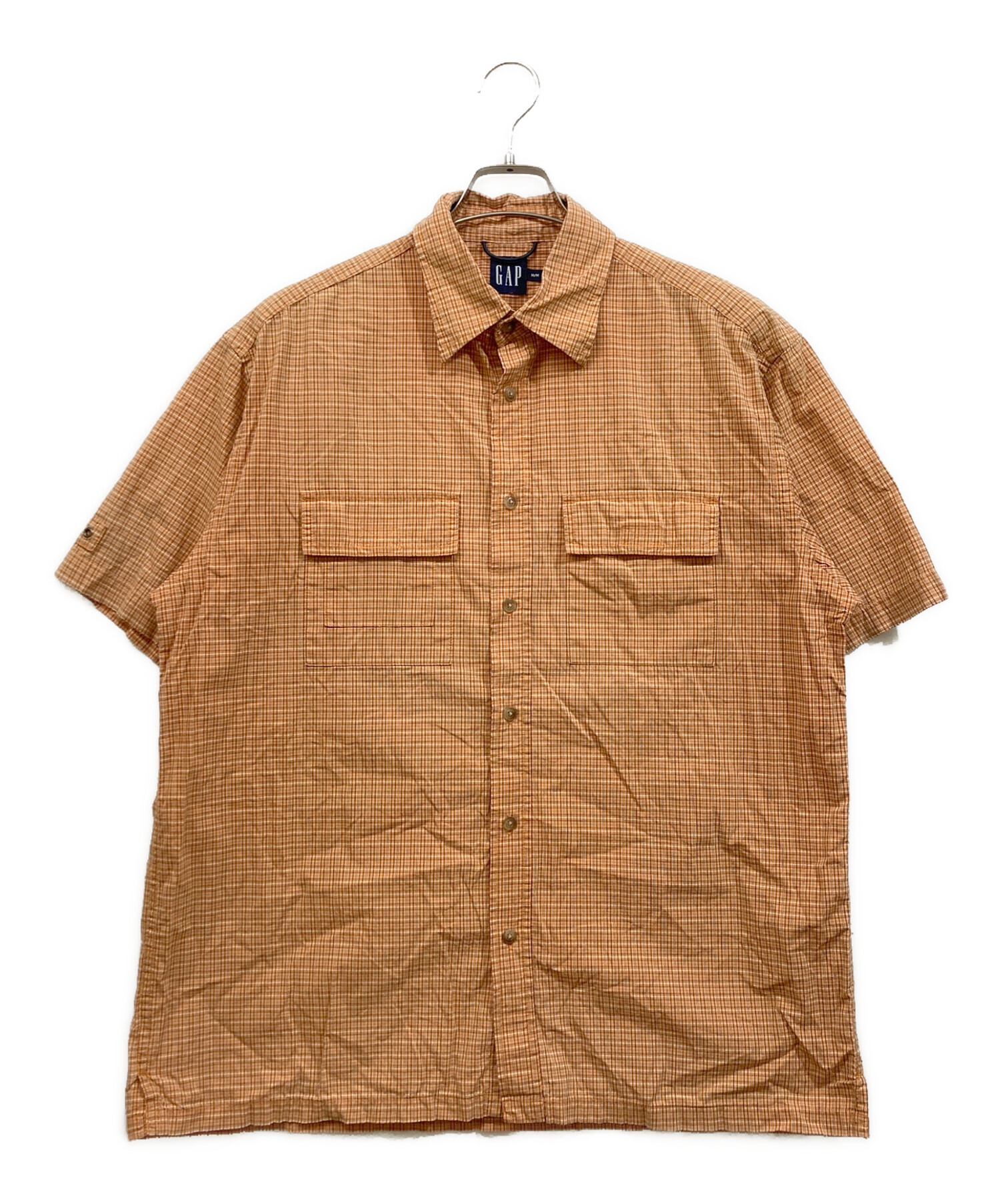 中古・古着通販】OLD GAP (オールドギャップ) 半袖チェックシャツ