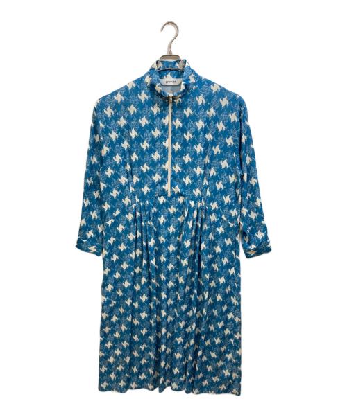 ユナイテッドアローズ 別注 プロヴォーク ハーフジップロングワンピース 総柄 UNITED ARROWS - ユナイテッドアローズ 別注 プロヴォーク ハーフ