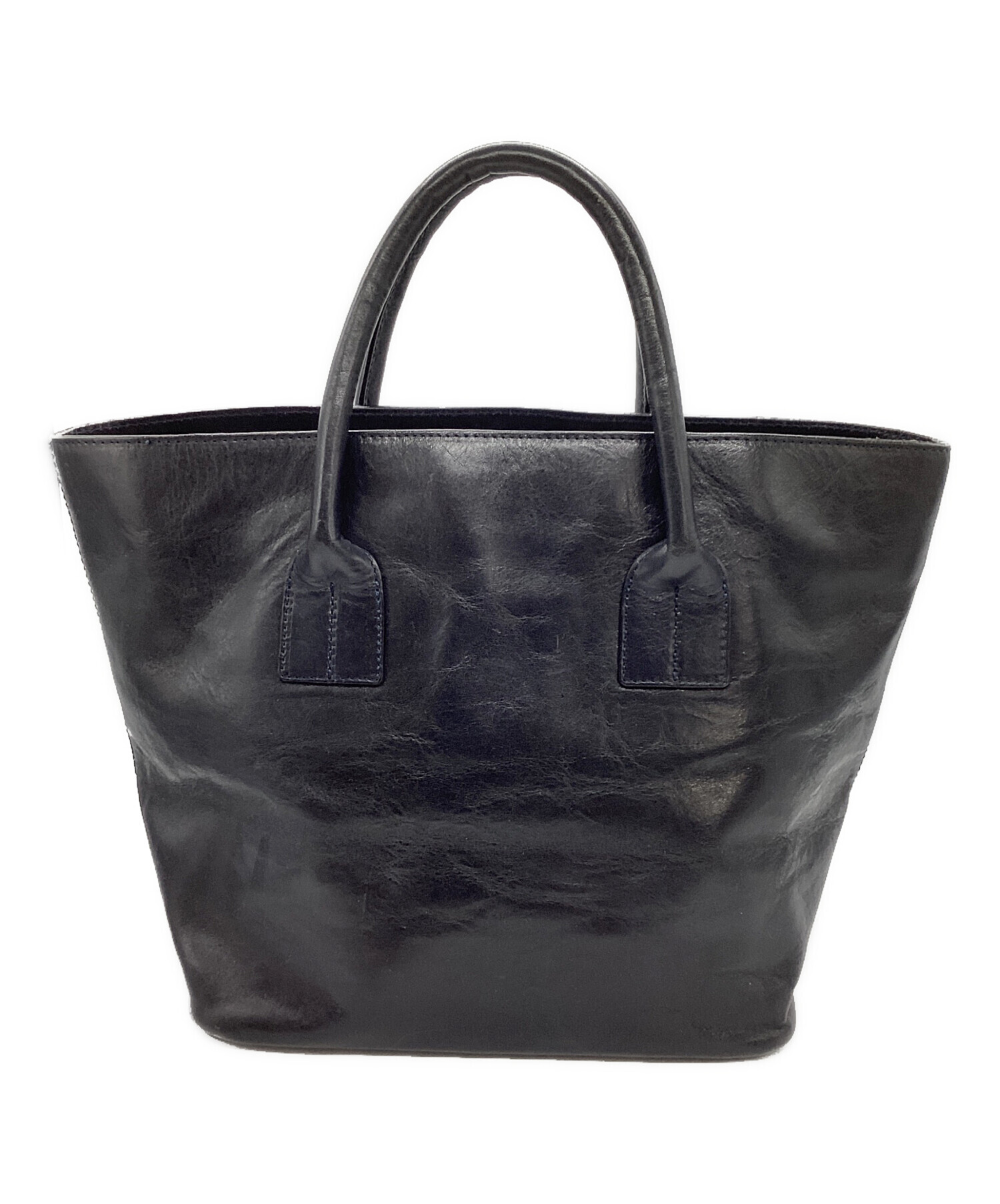 中古・古着通販】HIROFU (ヒロフ) ロゴレザートートバッグ｜ブランド