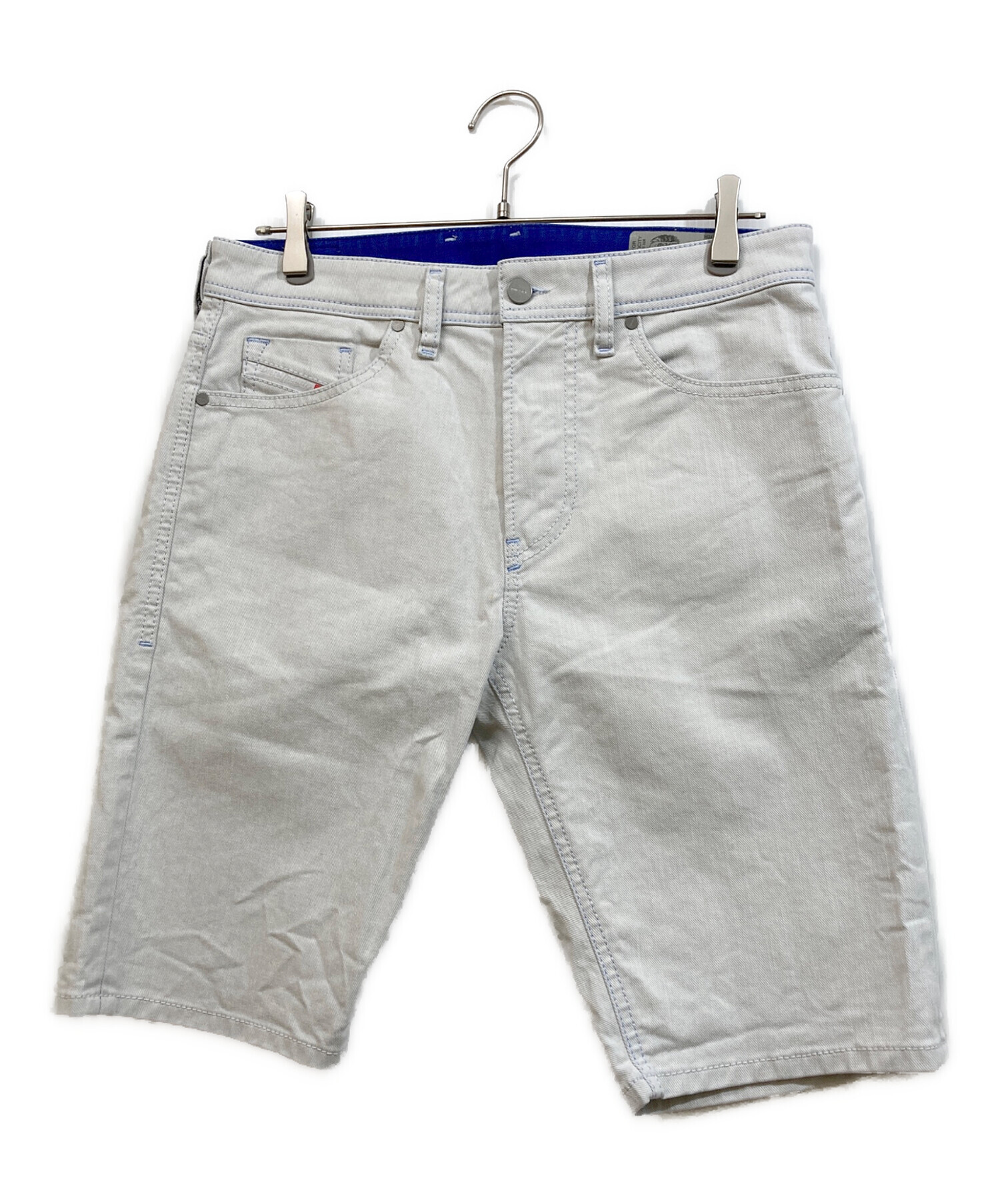 中古・古着通販】DIESEL (ディーゼル) ハーフパンツ ホワイト サイズ