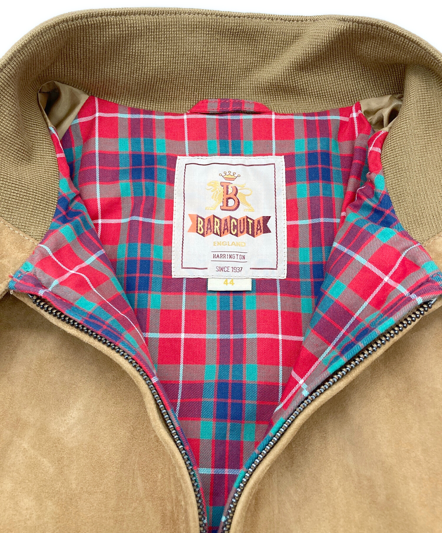 中古・古着通販】BARACUTA (バラクータ) ゴートスエードハリントン