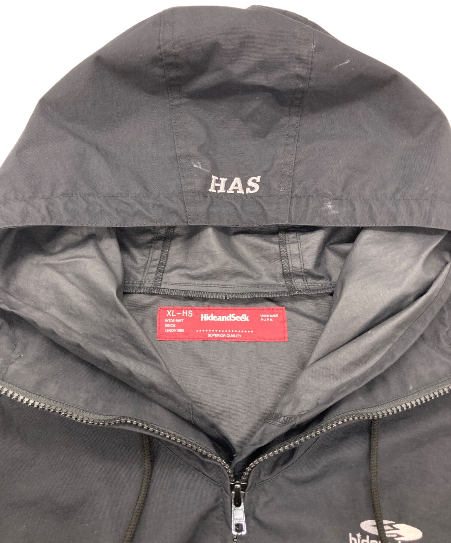 中古・古着通販】HIDE AND SEEK (ハイドアンドシーク) Nylon Zip 
