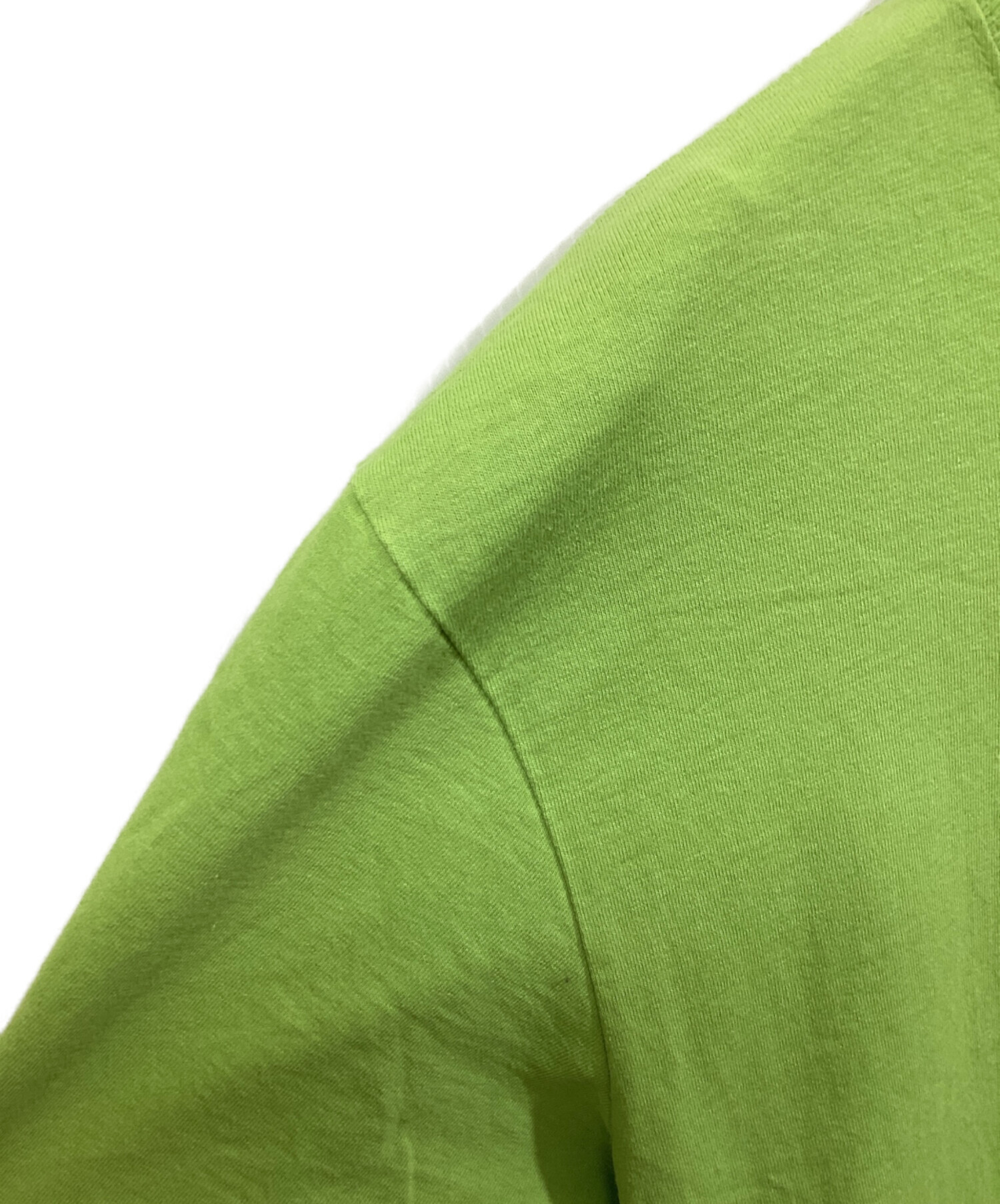 中古・古着通販】stussy (ステューシー) ダイスプリントTシャツ 黄緑