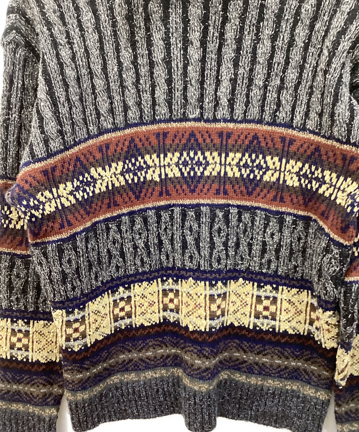 ♢KENZO♢モールオフタートルネックBIGサイズニット ヴィンテージ 