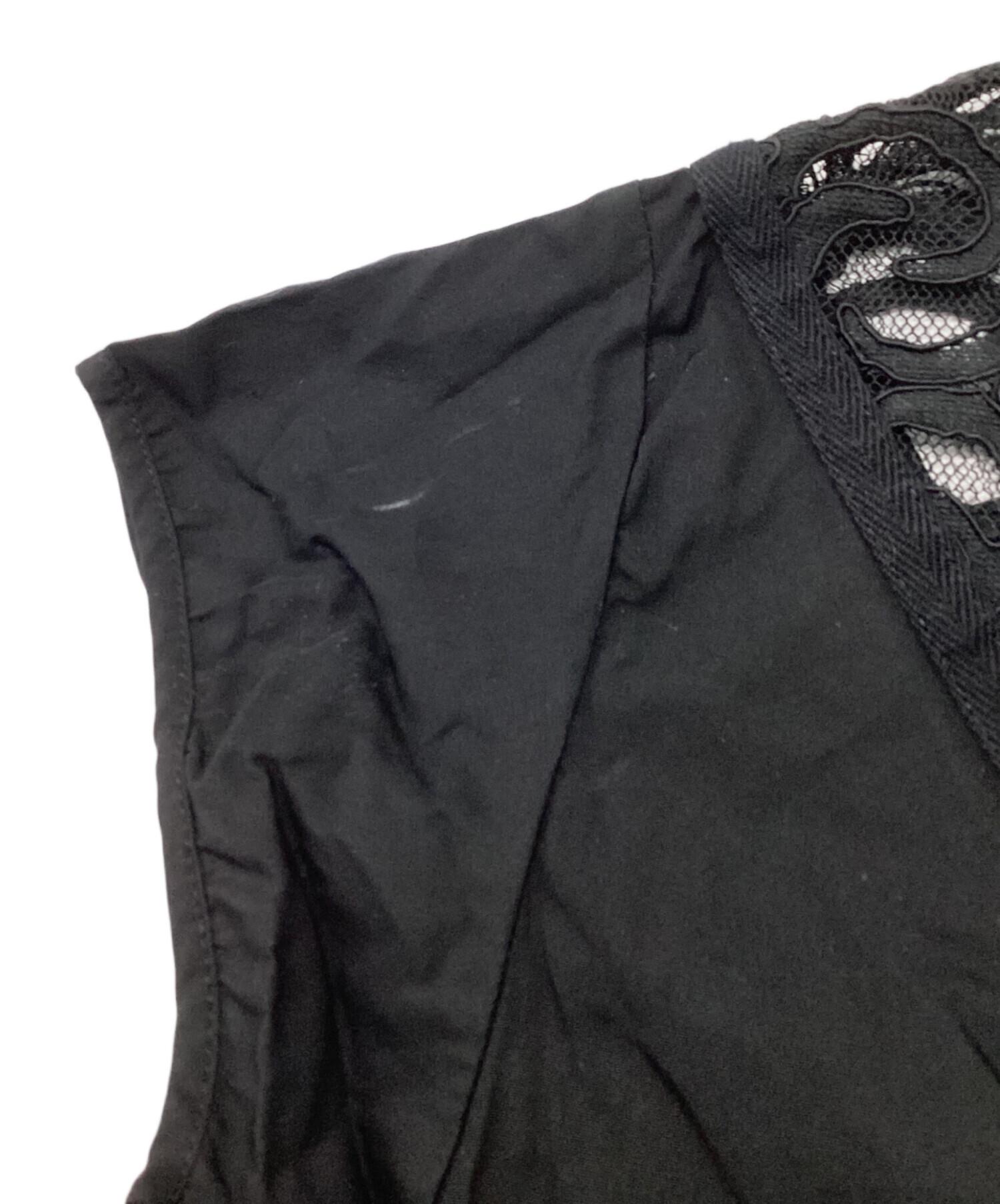 中古・古着通販】N°21 (ヌメロヴェントゥーノ) レース切替半袖