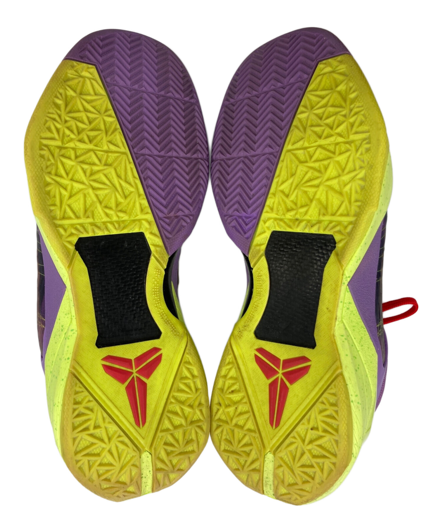 【中古】 PESO スパイク パープル/イエロー 中古・古着通販】NIKE (ナイキ) ZOOM KOBE 7 SUPREME X パープル