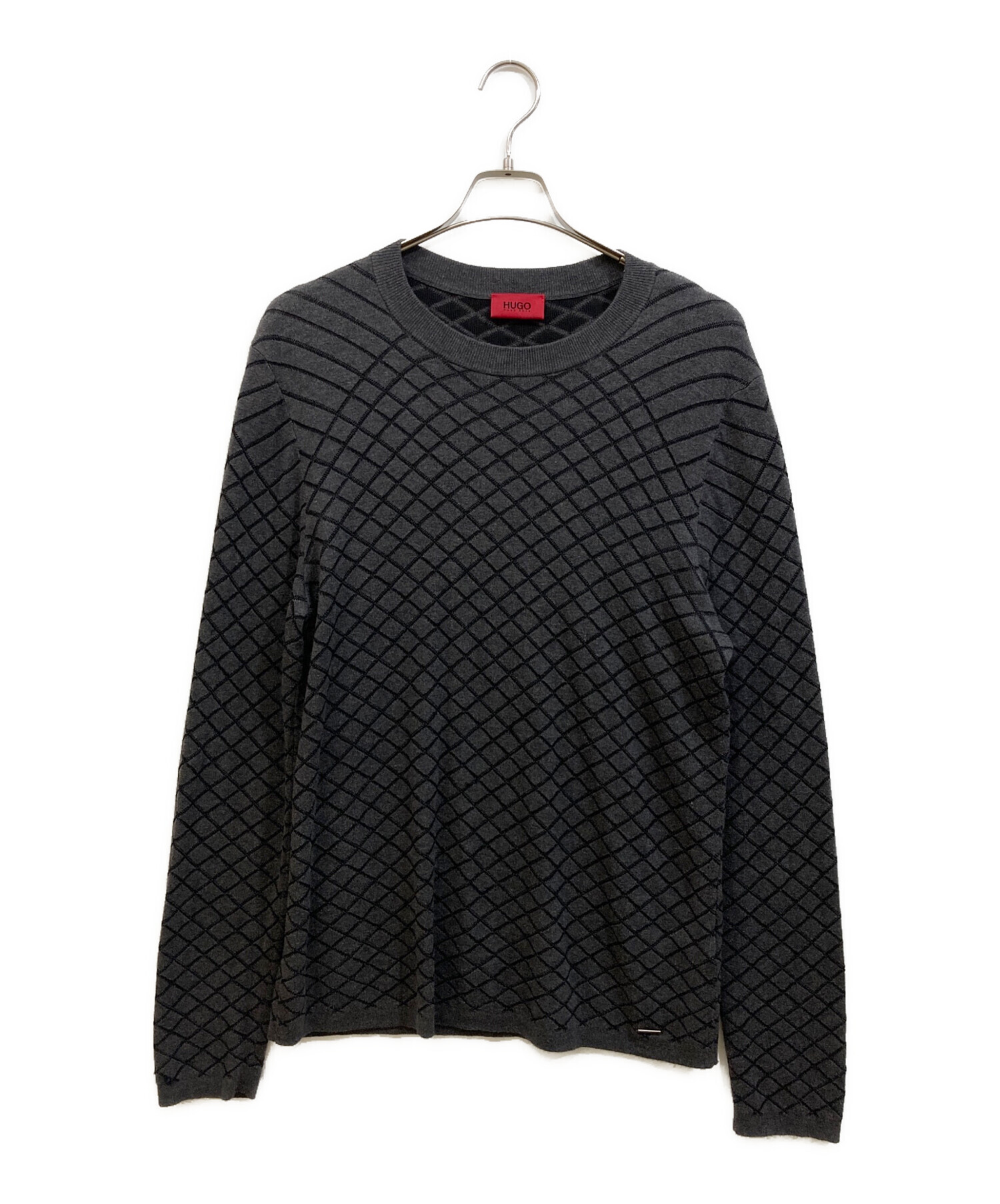 中古・古着通販】HUGO BOSS (ヒューゴ ボス) クルーネックニット 