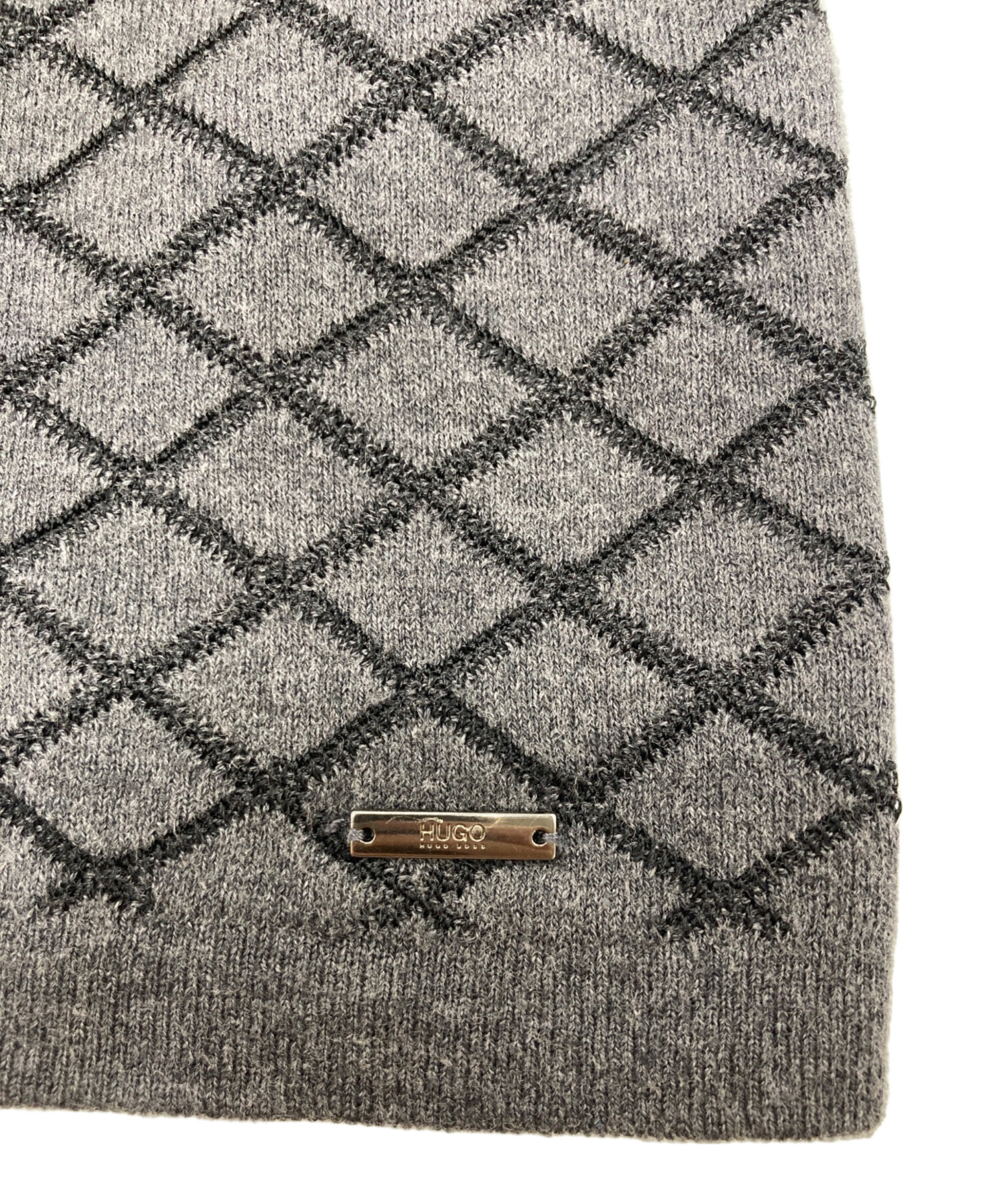 中古・古着通販】HUGO BOSS (ヒューゴ ボス) クルーネックニット 