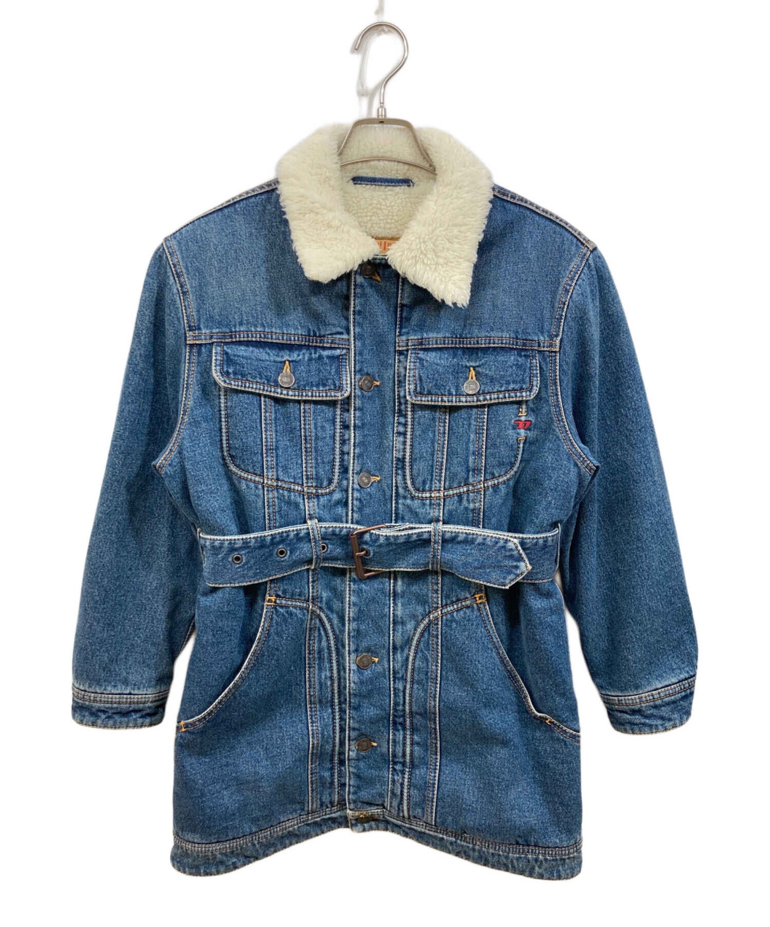 中古・古着通販】DIESEL (ディーゼル) 裏ボアデニムコートジャケット 