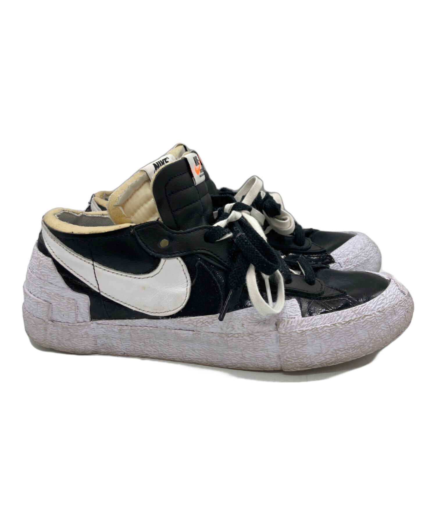 中古・古着通販】NIKE (ナイキ) sacai (サカイ) Blazer Low Black 