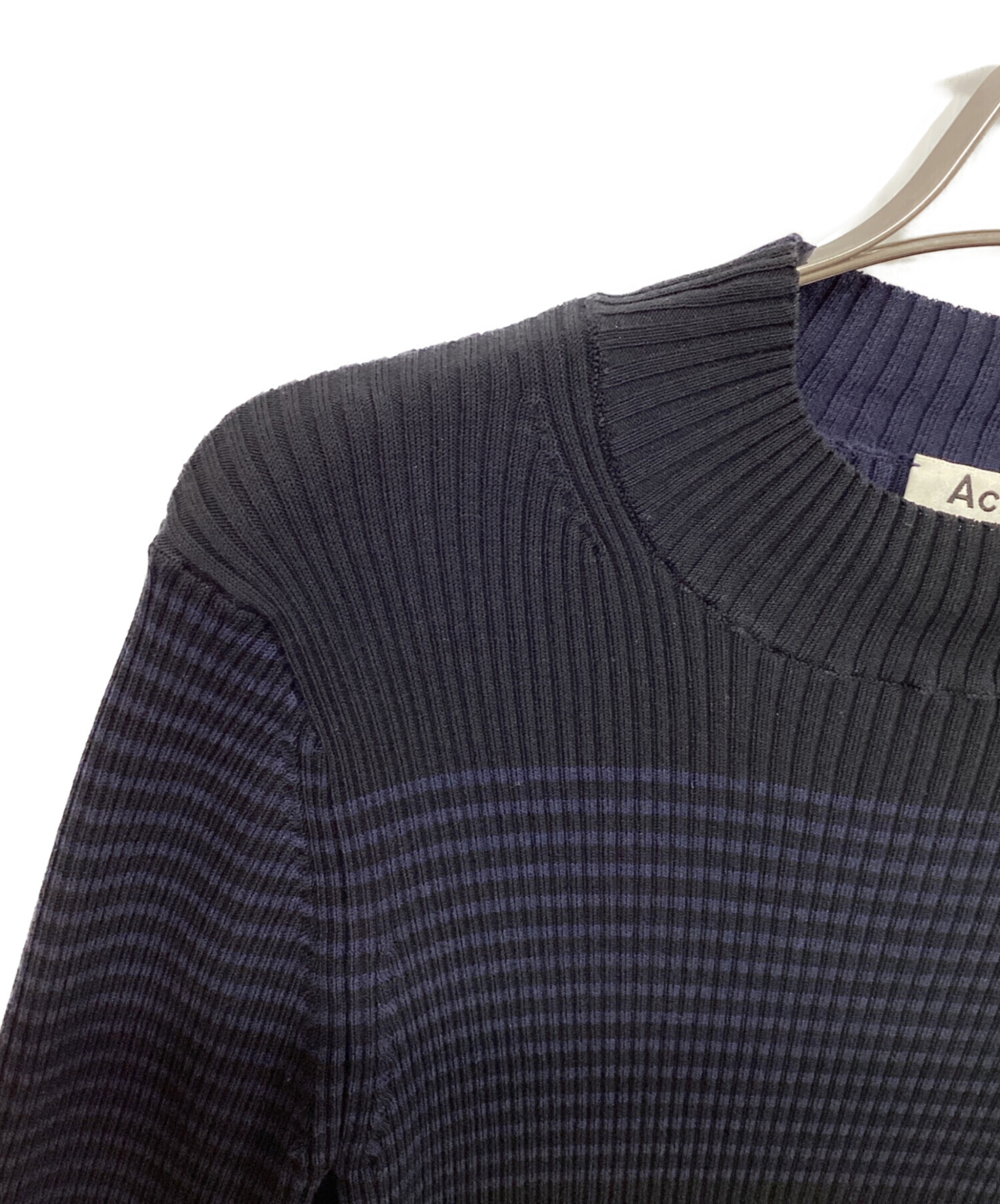 中古・古着通販】ACNE STUDIOS (アクネ ストゥディオズ) リブ半袖 