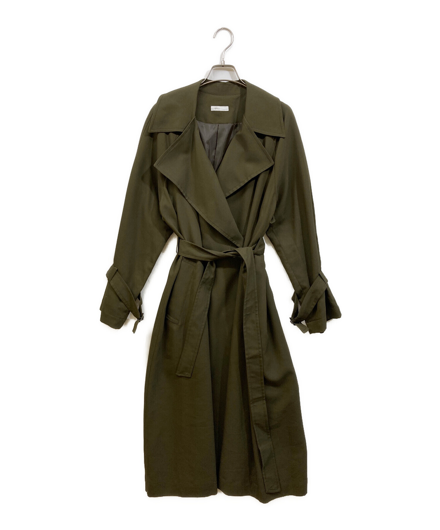 中古・古着通販】Aga (アーガ) トレンチコート カーキ サイズ:9