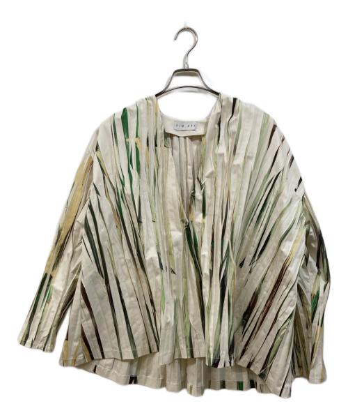 中古・古着通販】RIM.ARK (リムアーク) Movement pleats tops ベージュ