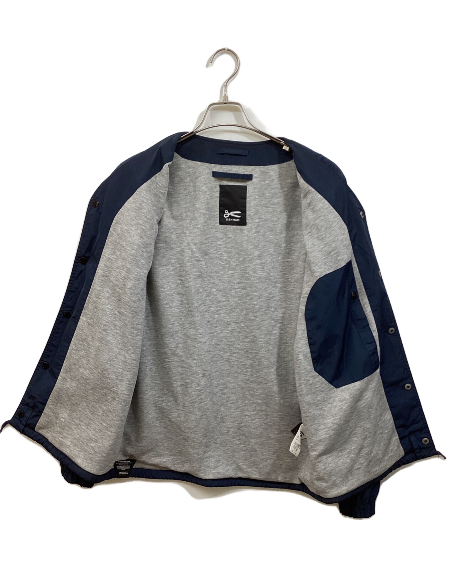 中古・古着通販】Denham (デンハム) COACH BLAZER PCW ネイビー サイズ