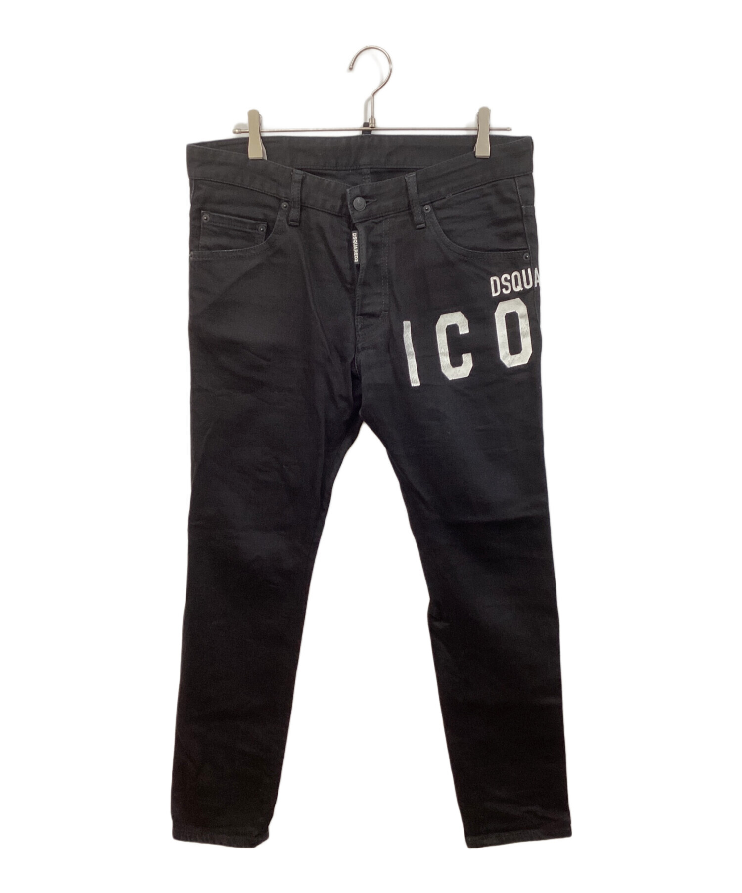 中古・古着通販】DSQUARED2 (ディースクエアード) ブラックデニム 