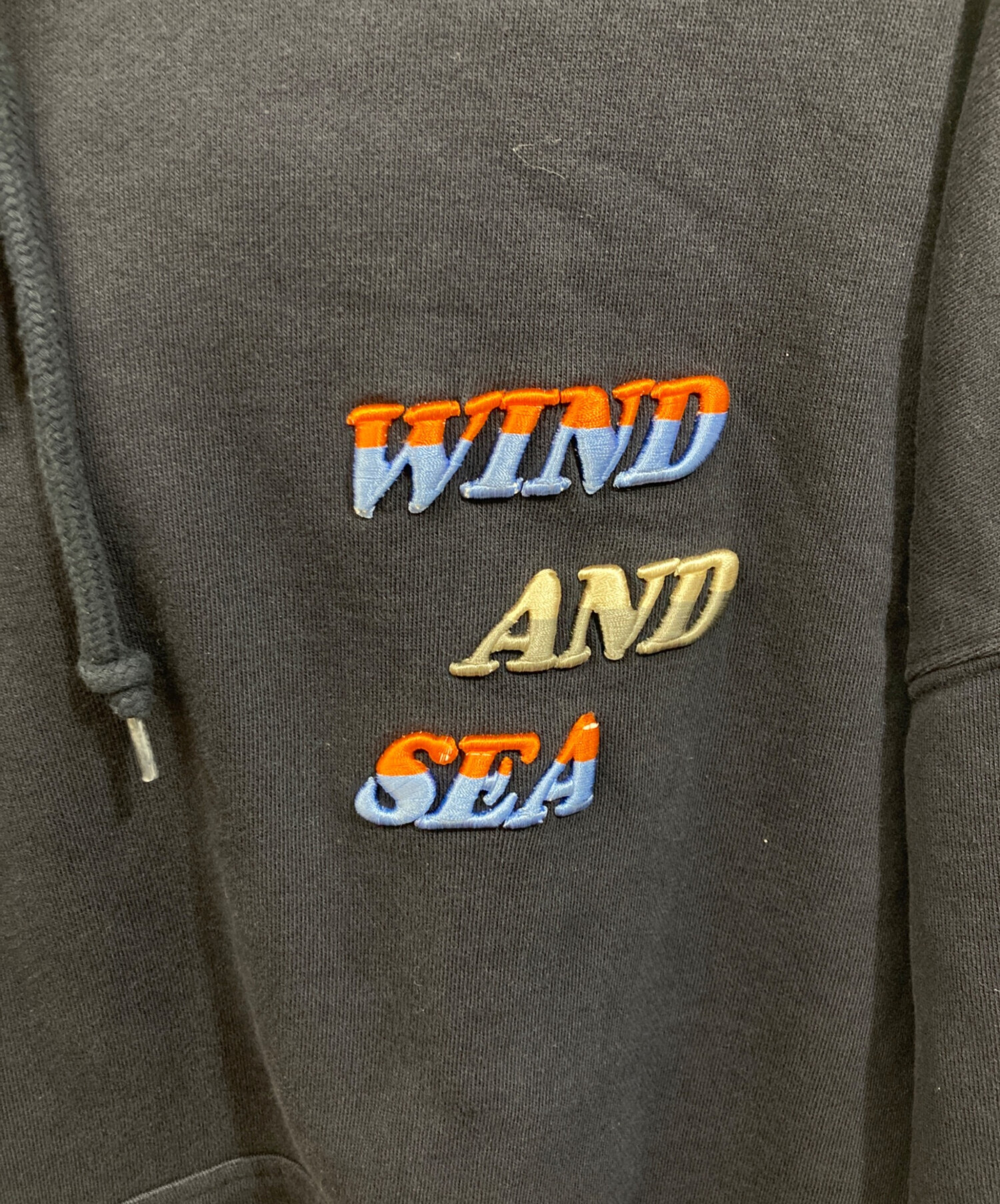 中古・古着通販】WIND AND SEA (ウィンダンシー) パーカー ネイビー 