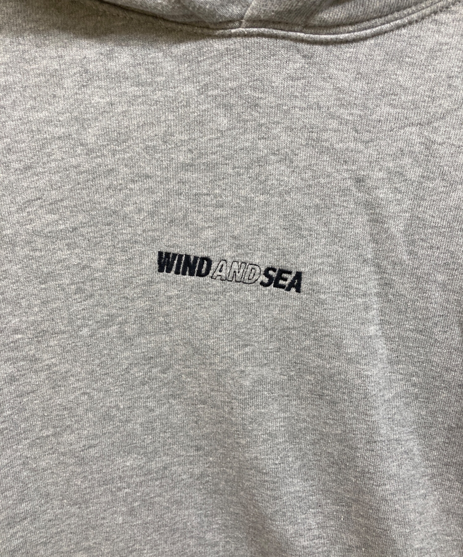 【廃盤品】wind and sea パーカー　Mサイズ　 グレー 中古・古着通販】WIND AND SEA (ウィンダンシー) パーカー
