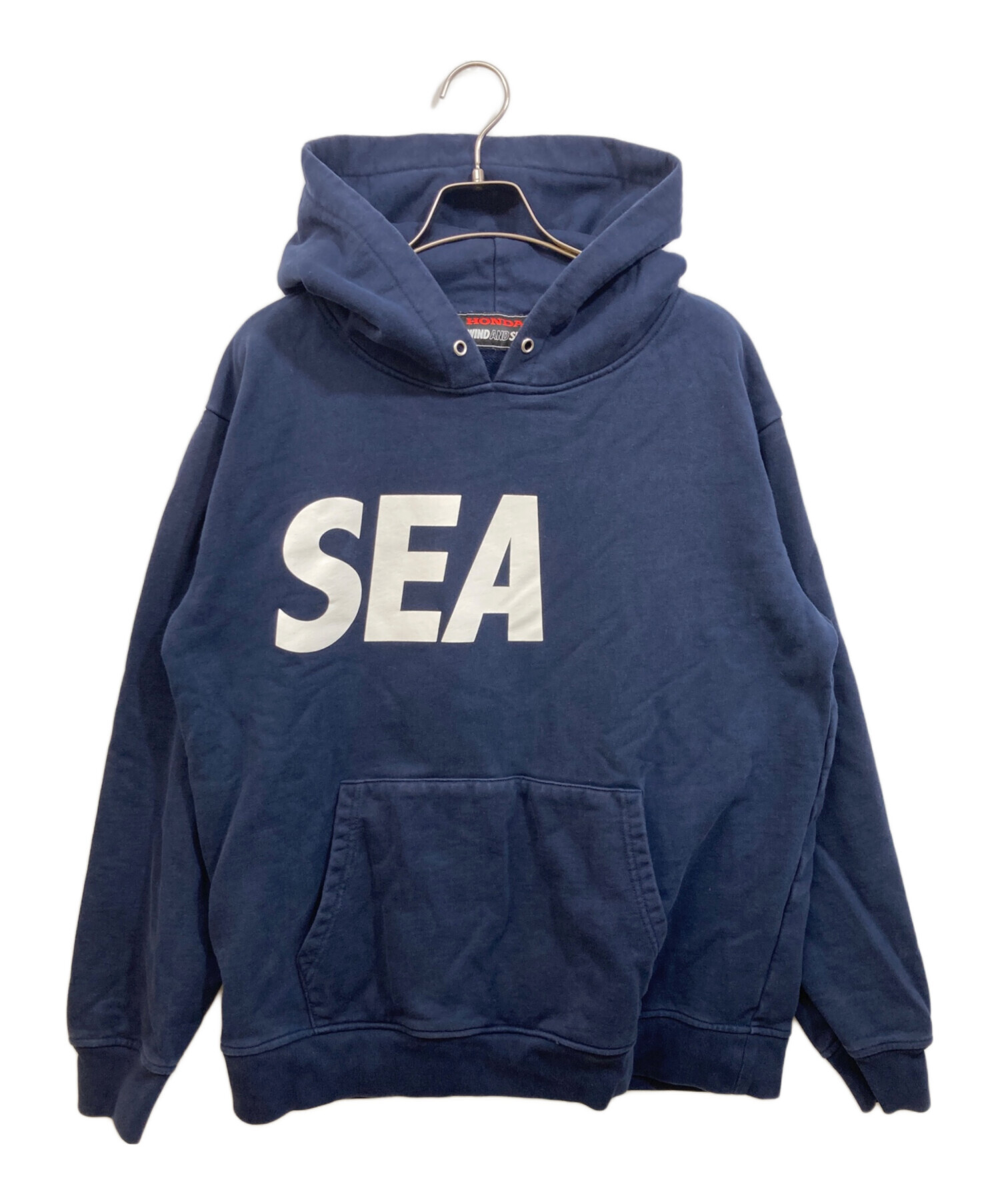 新品未使用　タグ付き　WINDANDSEA ✕ HONDA パーカー　Lサイズ 中古・古着通販】WIND AND SEA (ウィンダンシー) HONDA (ホンダ) ロゴ