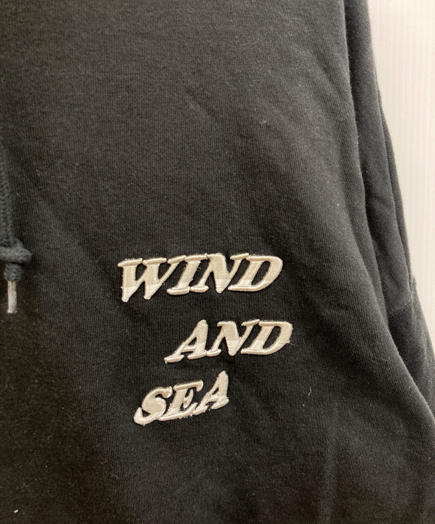 中古・古着通販】WIND AND SEA (ウィンダンシー) パーカー ブラック