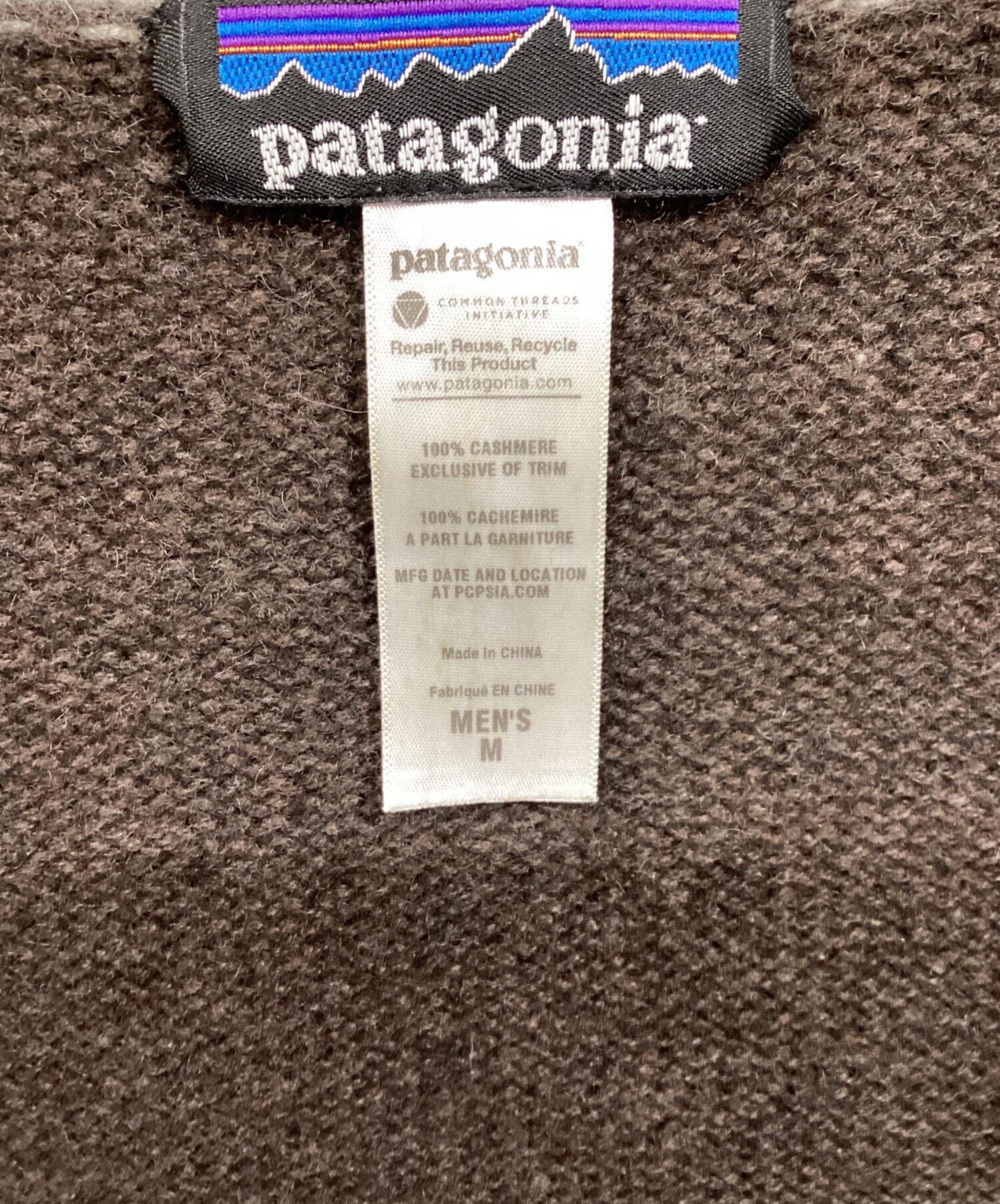 中古・古着通販】Patagonia (パタゴニア) カシミヤドライバーズニット 