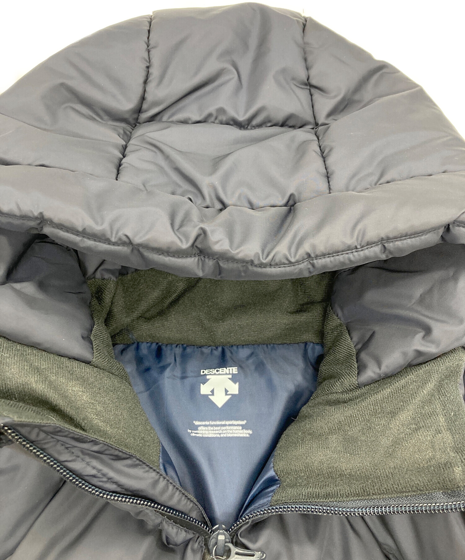 中古・古着通販】DESCENTE (デサント) フードダウンジャケット 