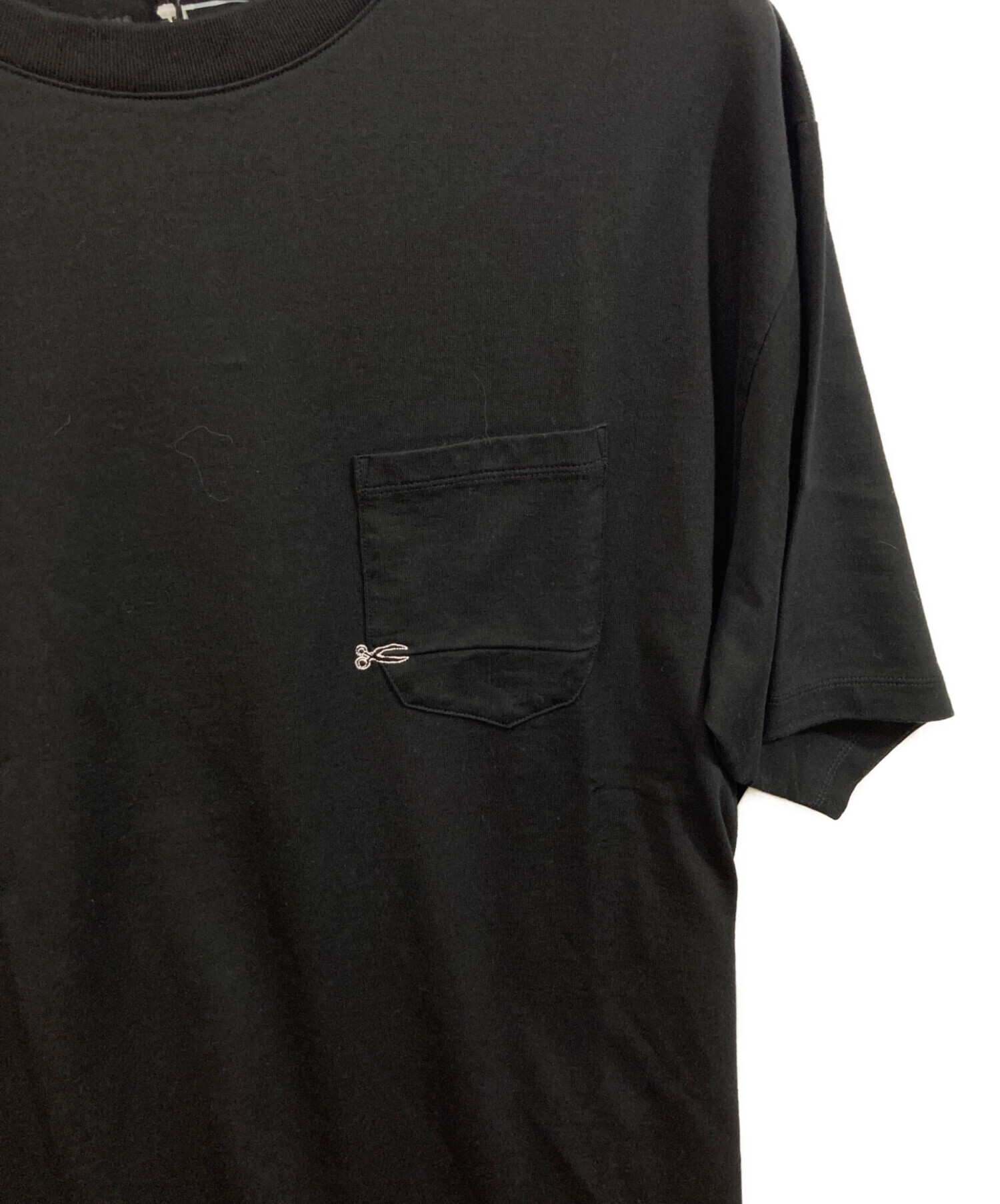 中古・古着通販】Denham (デンハム) 半袖Tシャツ ブラック サイズ