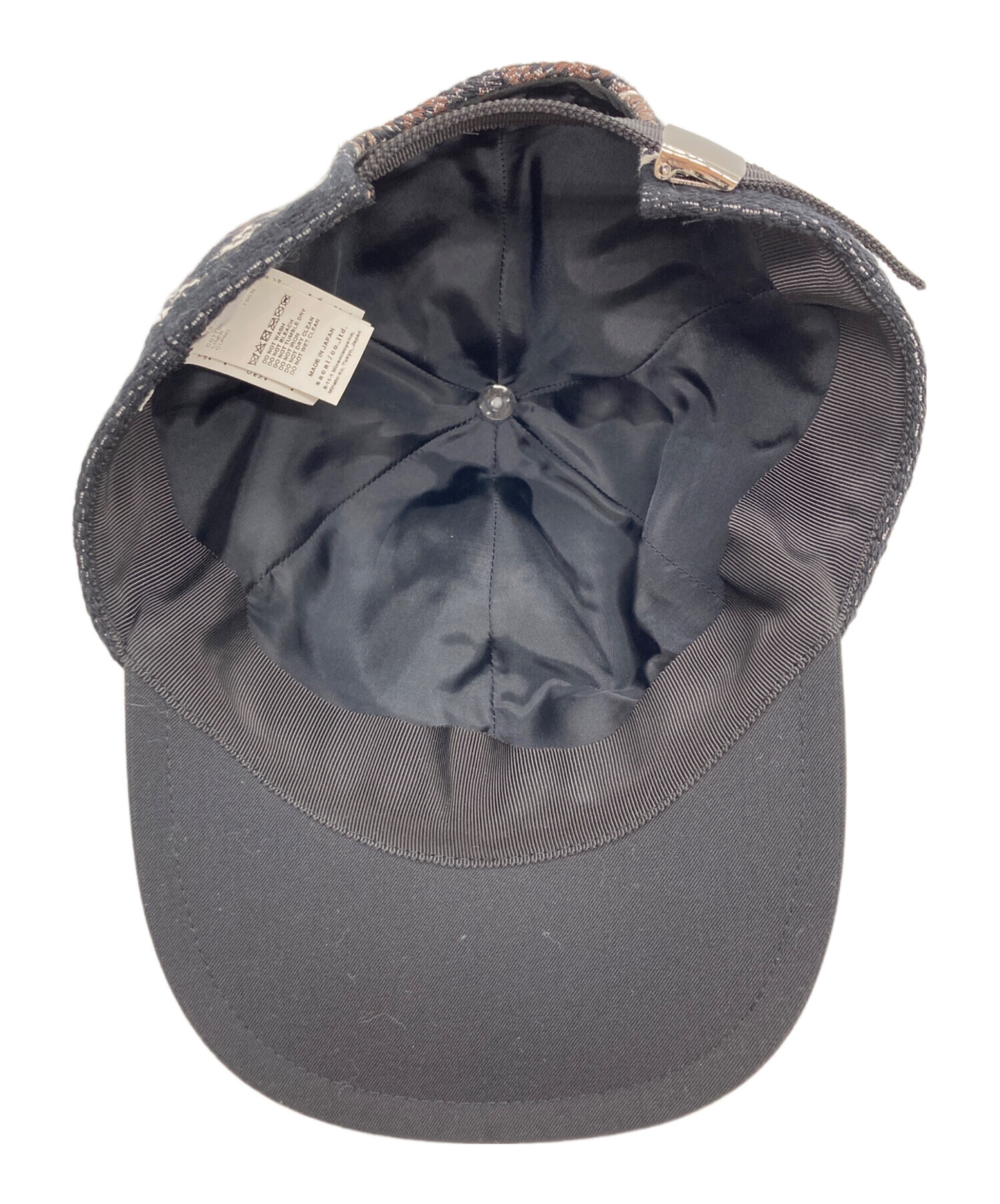 中古・古着通販】sacai (サカイ) キャップ ブラウン｜ブランド・古着