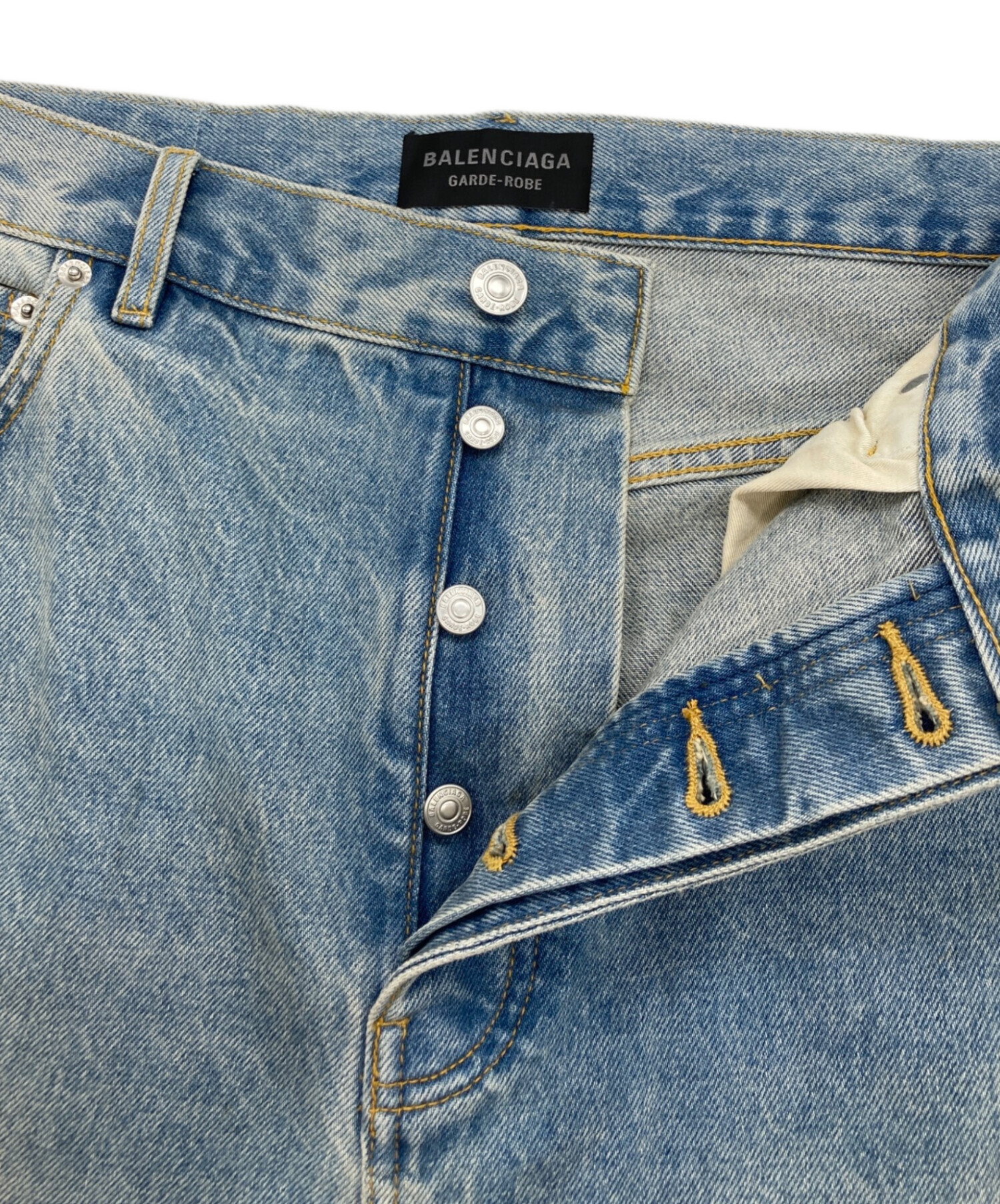 中古・古着通販】BALENCIAGA (バレンシアガ) Baggy Pant インディゴ