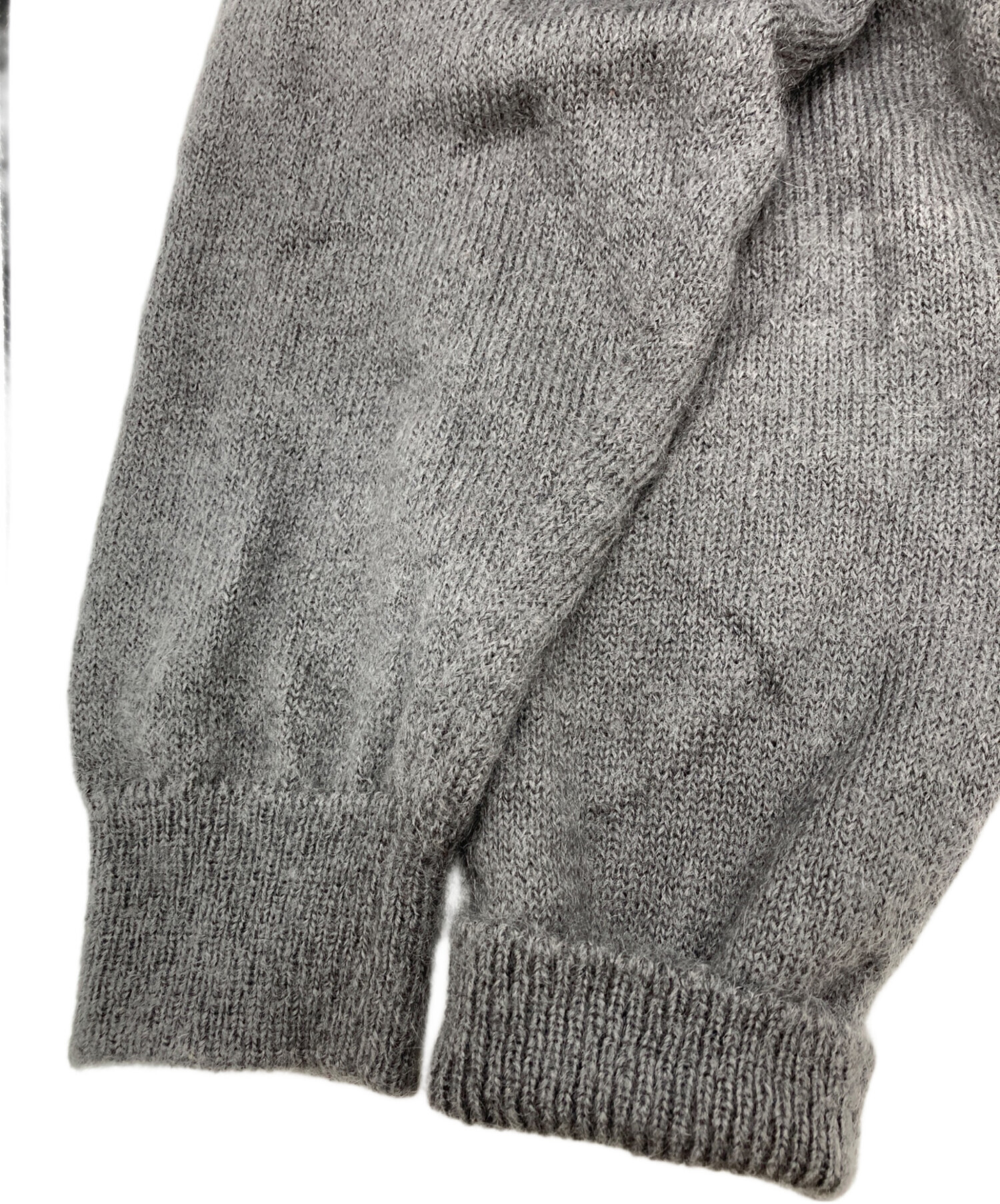 中古・古着通販】BATONER (バトナ―) PURE MOHAIR100% V CARDIGAN 
