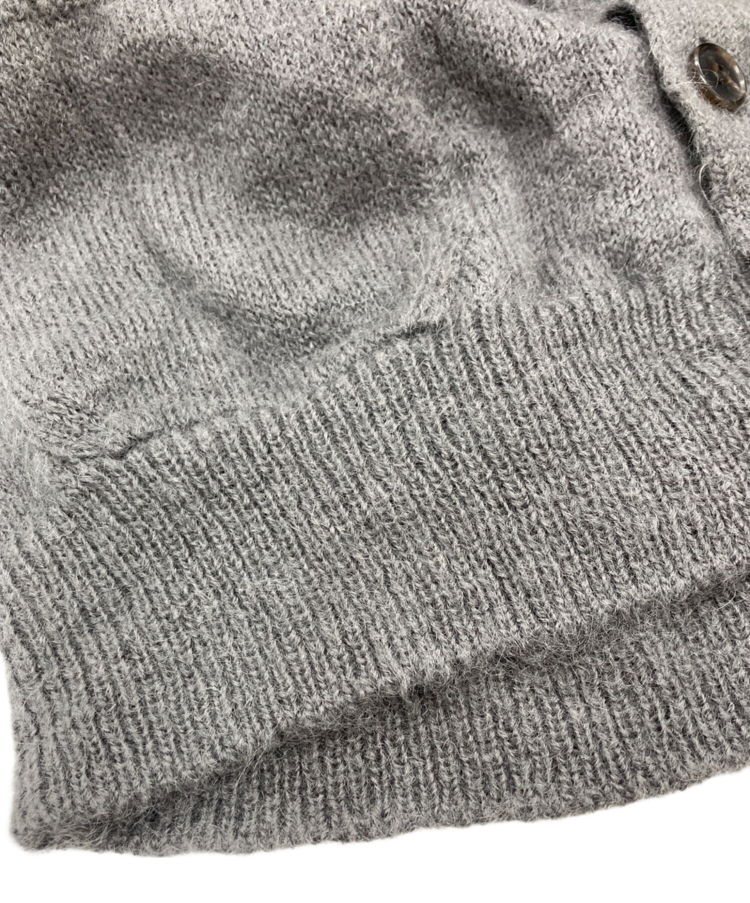 中古・古着通販】BATONER (バトナ―) PURE MOHAIR100% V CARDIGAN 