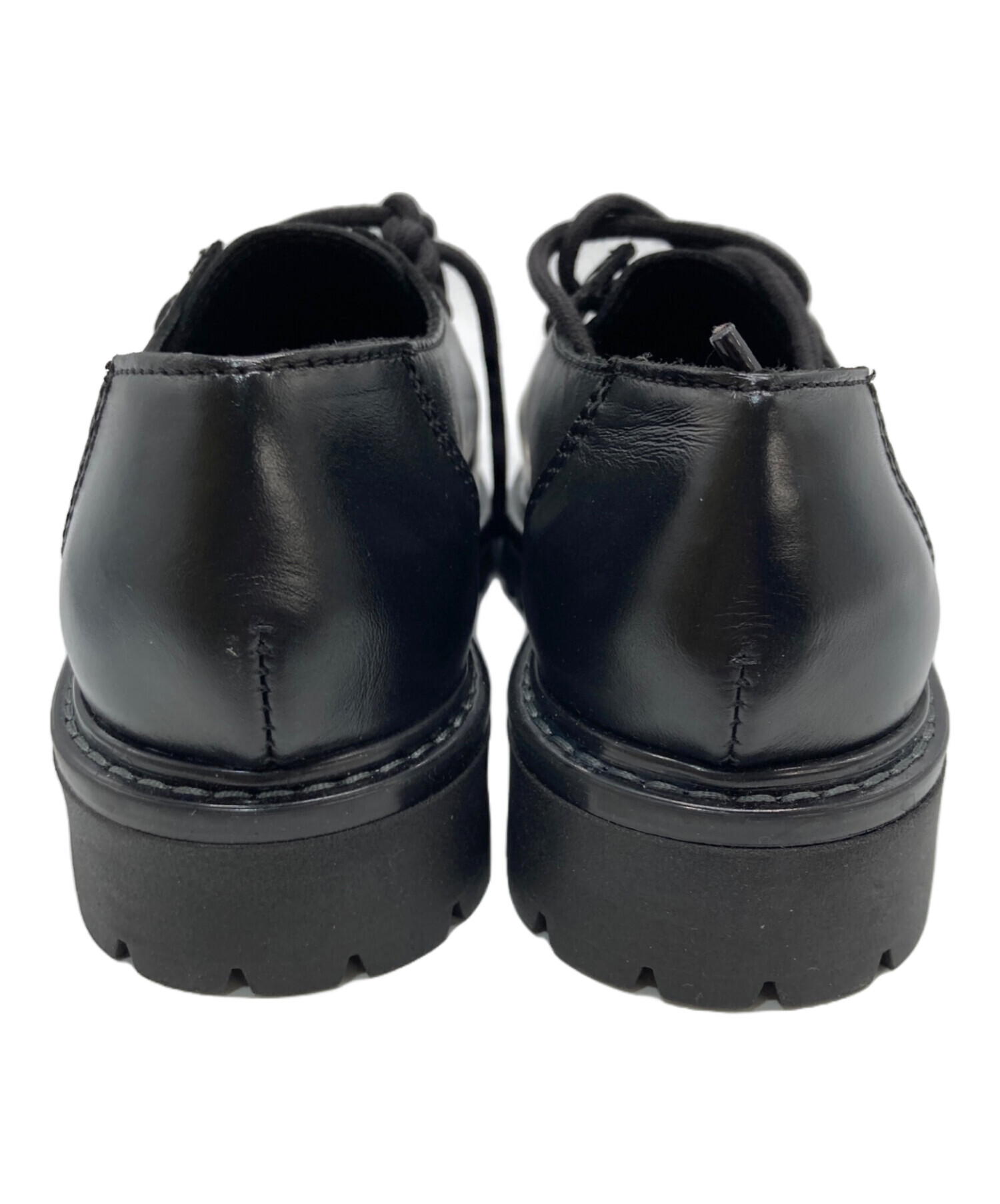 中古・古着通販】ENESS (エネス) チロリアンシューズ ブラック サイズ