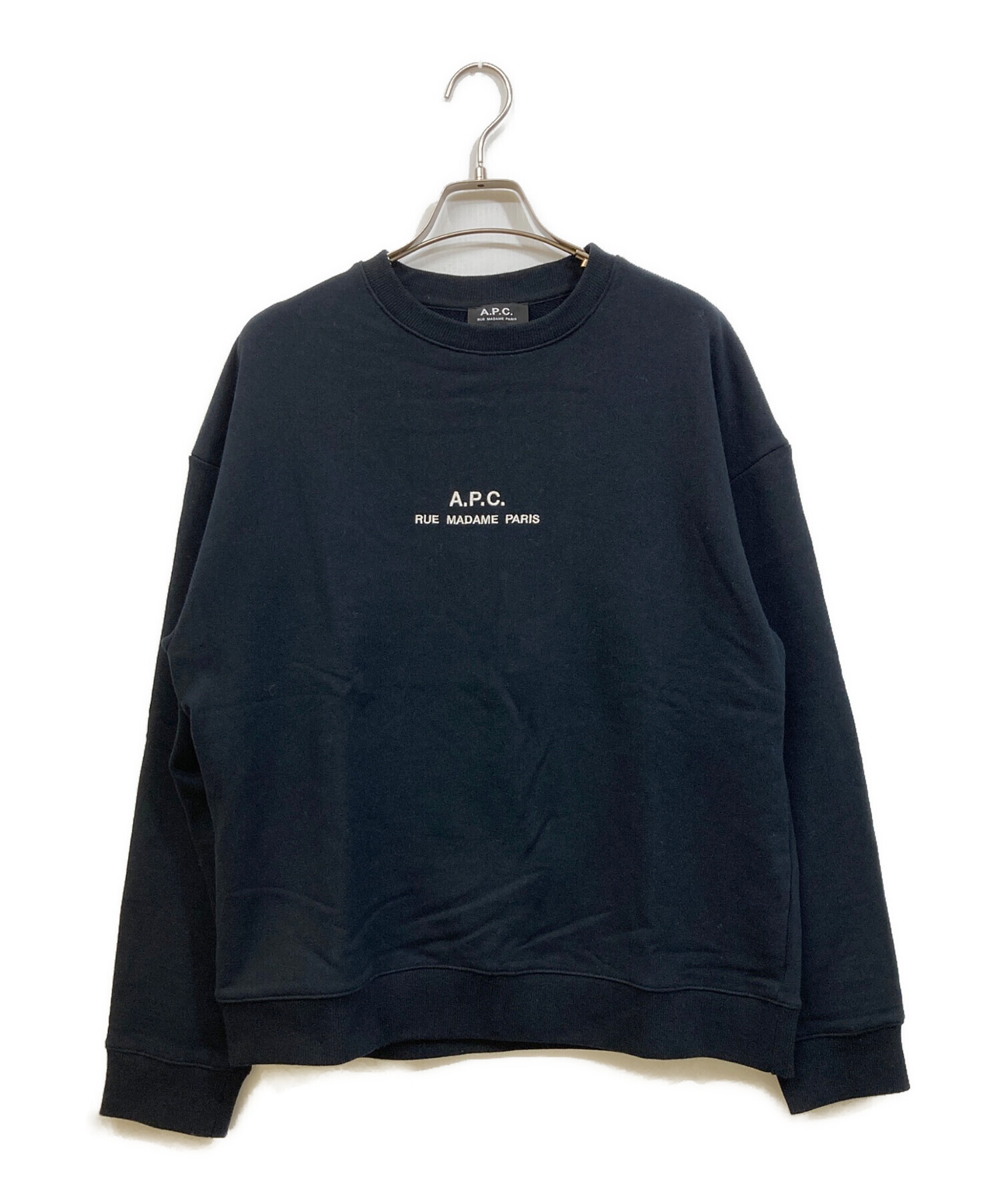 中古・古着通販】A.P.C. (アーペーセー) フロントロゴ スウェット