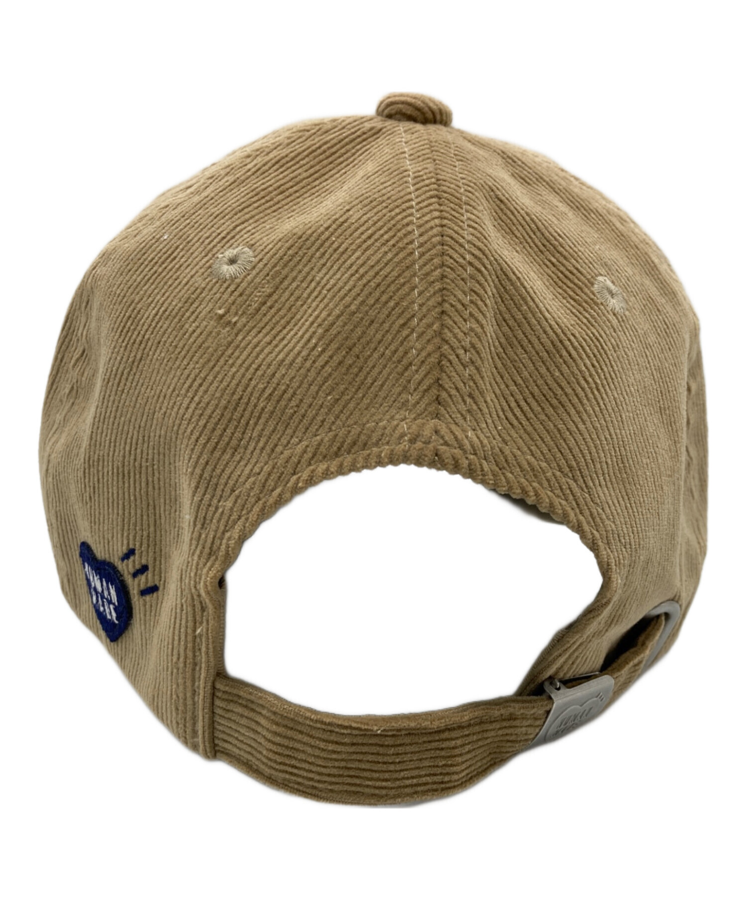 Human Made ベージュキャップ 中古・古着通販】HUMAN MADE (ヒューマンメイド) コーデュロイHロゴ