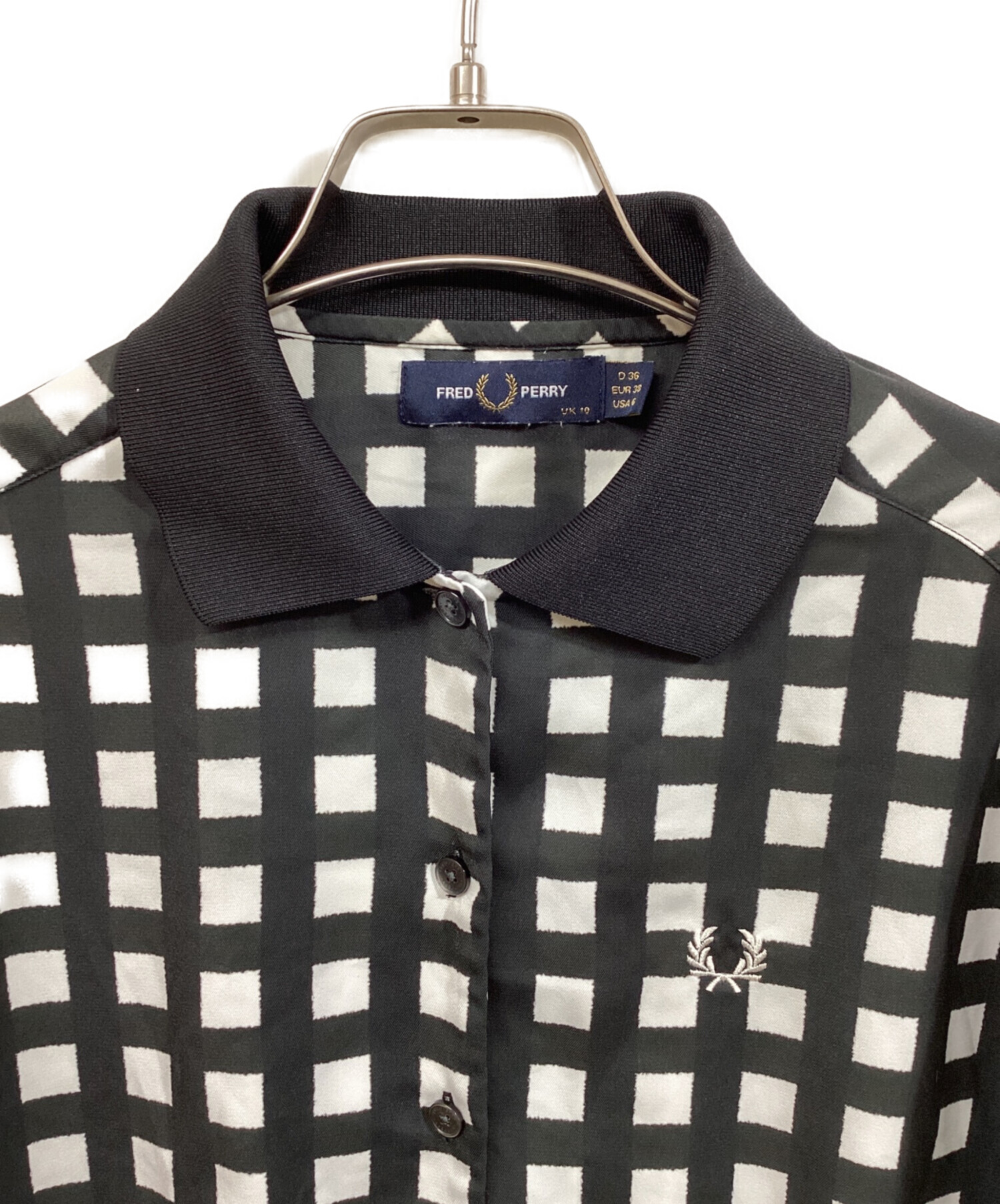 中古・古着通販】FRED PERRY (フレッドペリー) Ribbed Collar Shirt