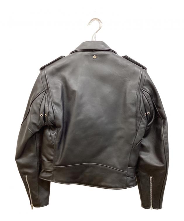 Schott Perfecto ダブルライダースジャケット ブラック/サイズ38 中古・古着通販】PERFECTO by Schott (パーフェクト バイ ショット