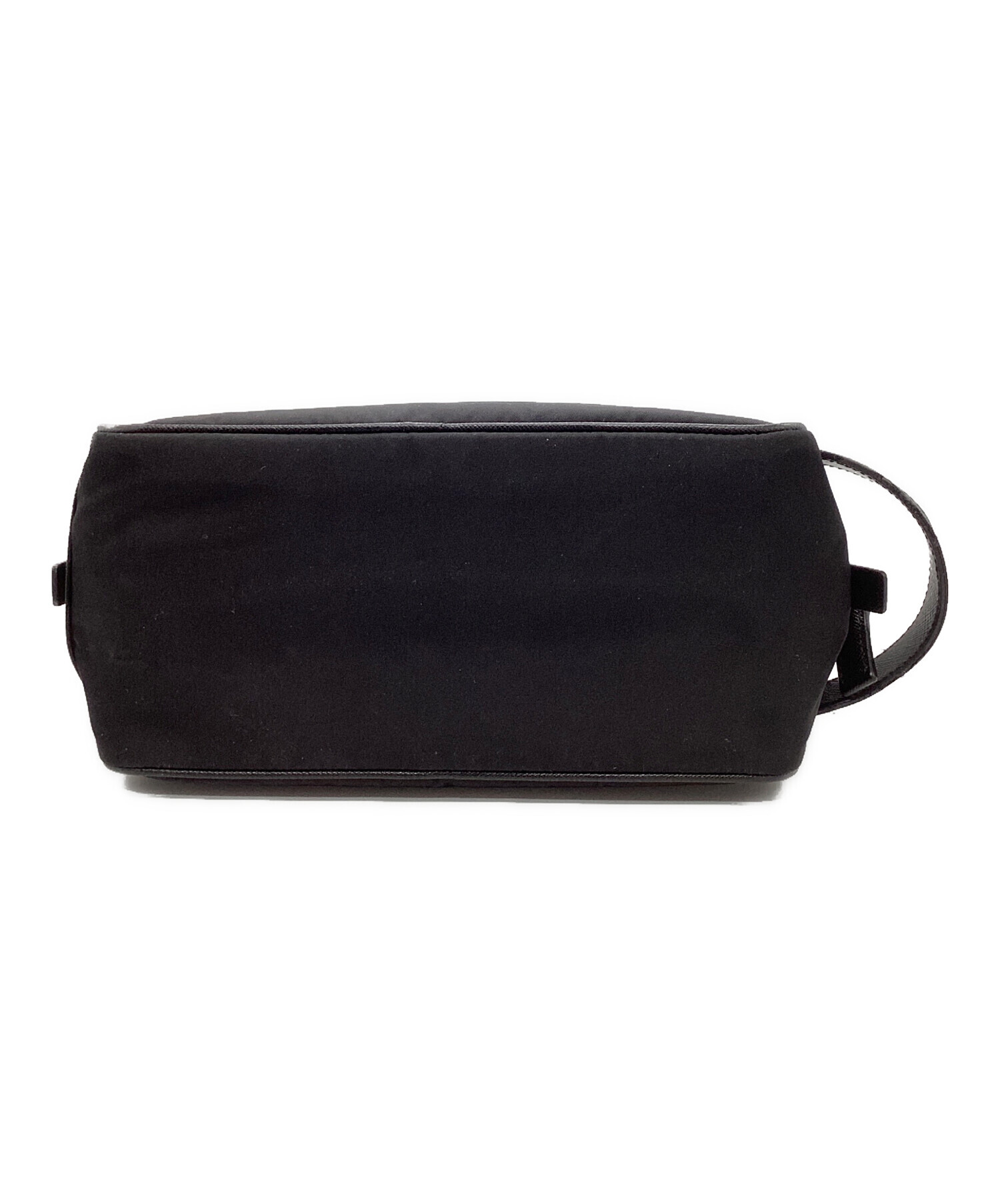 中古・古着通販】PRADA (プラダ) セカンドバッグ／ポーチ ブラック 