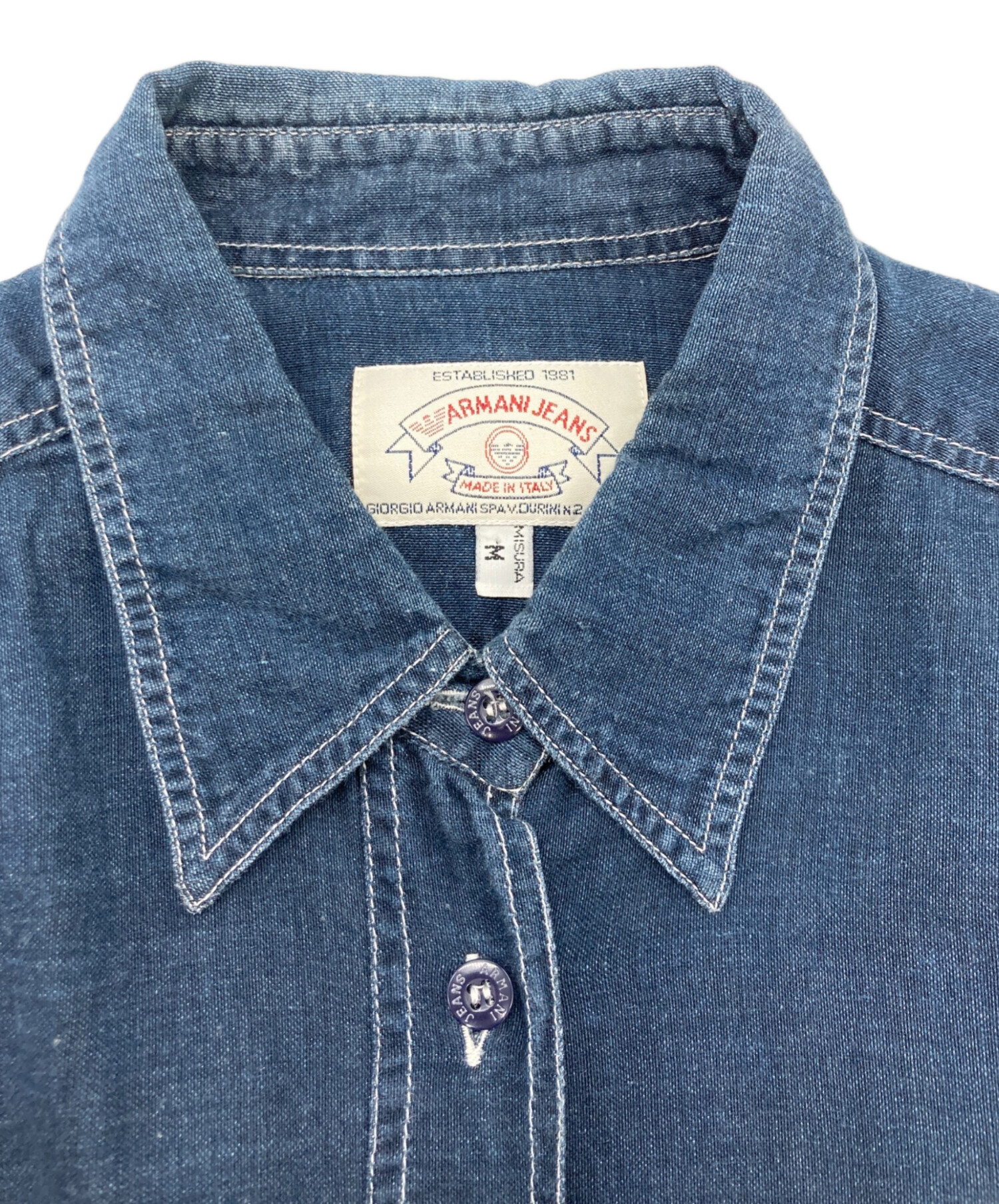 中古・古着通販】ARMANI JEANS (アルマーニジーンズ) オールドリネン