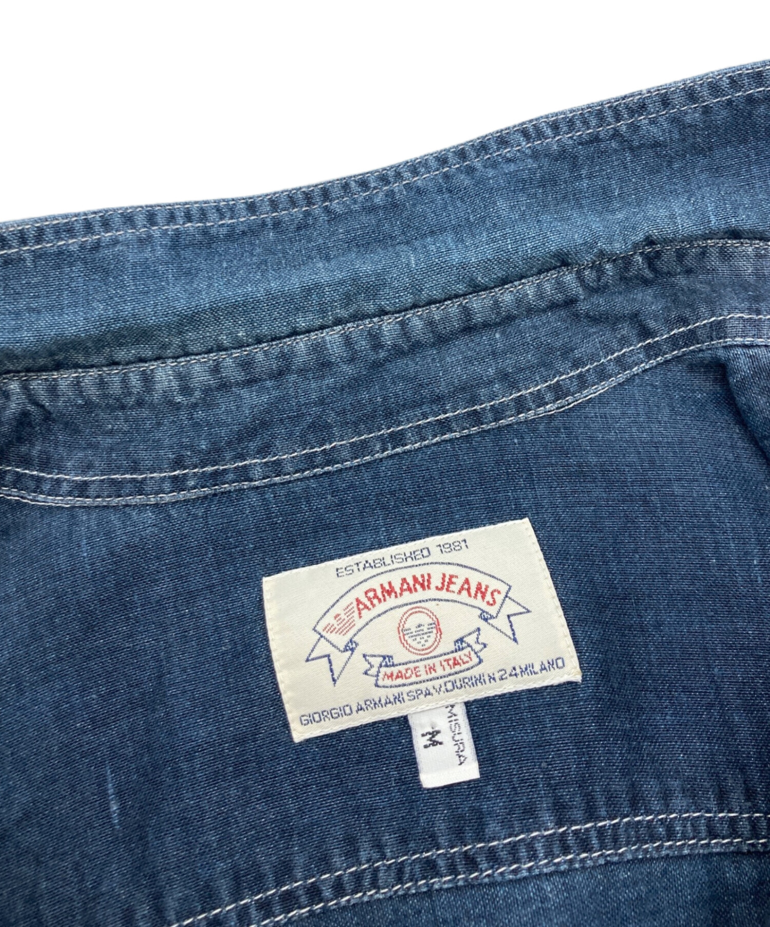 中古・古着通販】ARMANI JEANS (アルマーニジーンズ) オールドリネン