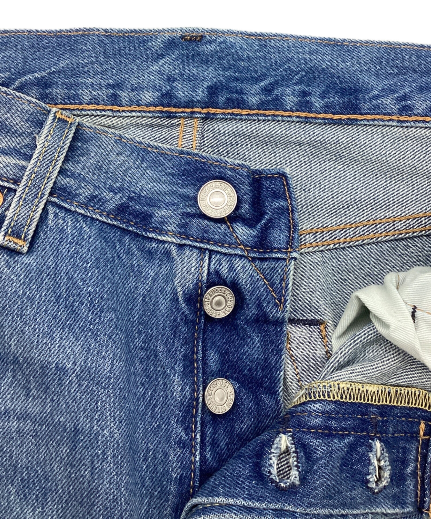 中古・古着通販】LEVI'S (リーバイス) 150周年モデル501デニムパンツ