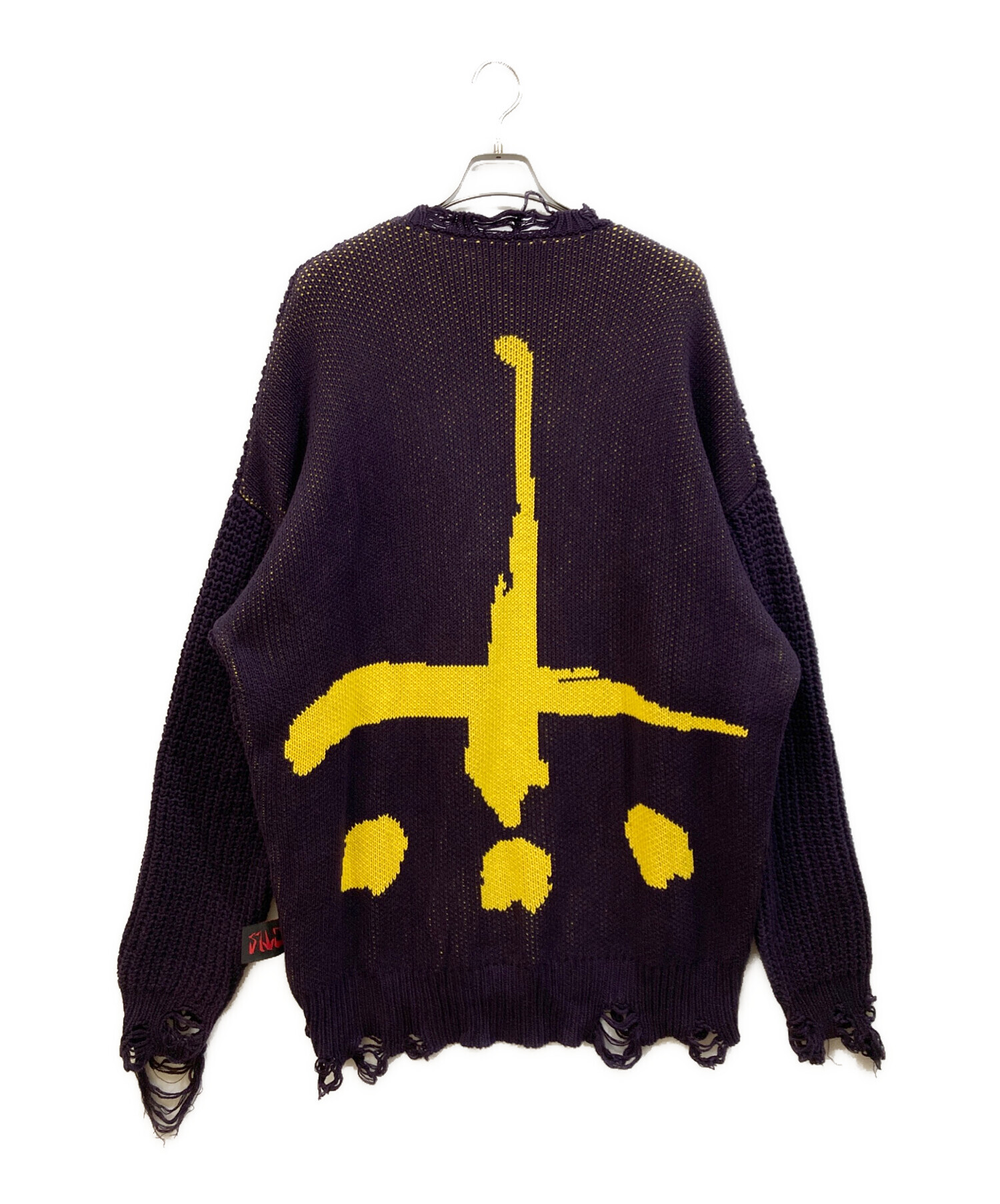 中古・古着通販】CVTVLIST (カタリスト) クラッシュ加工 バックロゴ