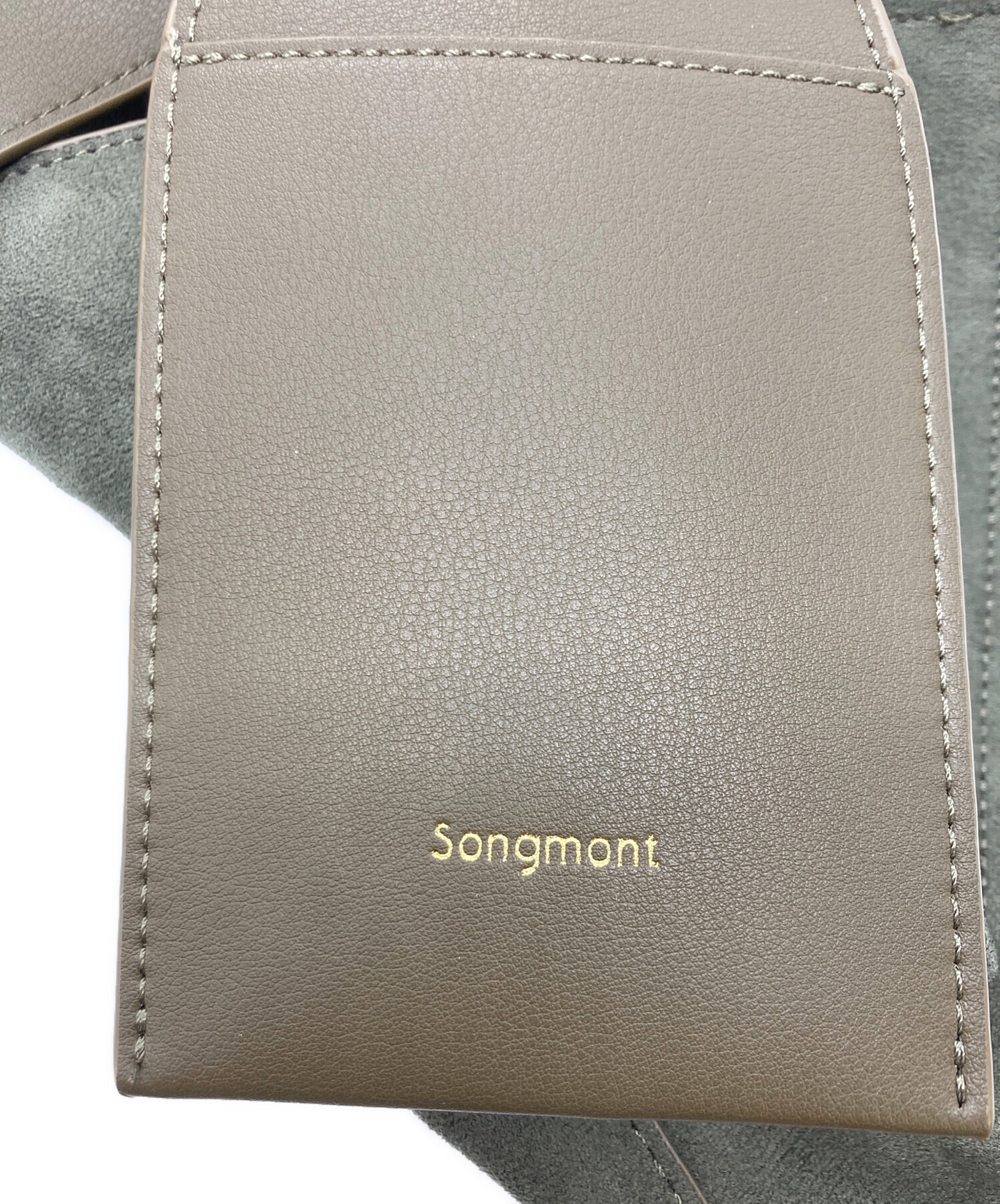 中古・古着通販】Songmont (ソングモント) スエード ショルダーバッグ 