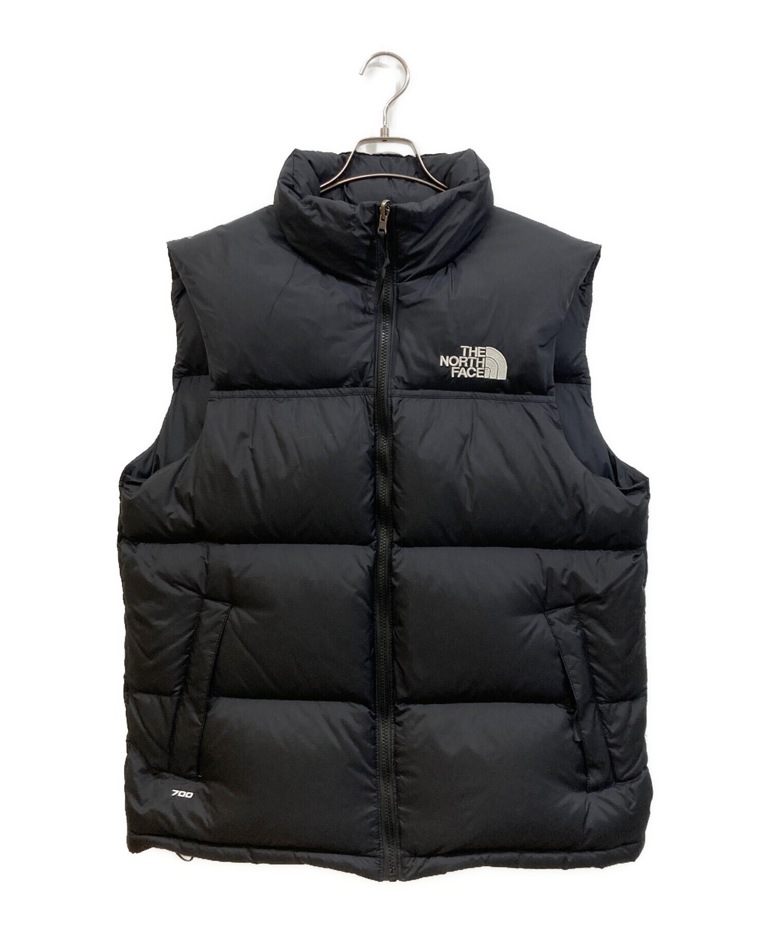 US古着 THE NORTH FACE ザノースフェイス ベスト ブラック L 中古・古着通販】THE NORTH FACE (ザ ノース フェイス) ヌプシベスト