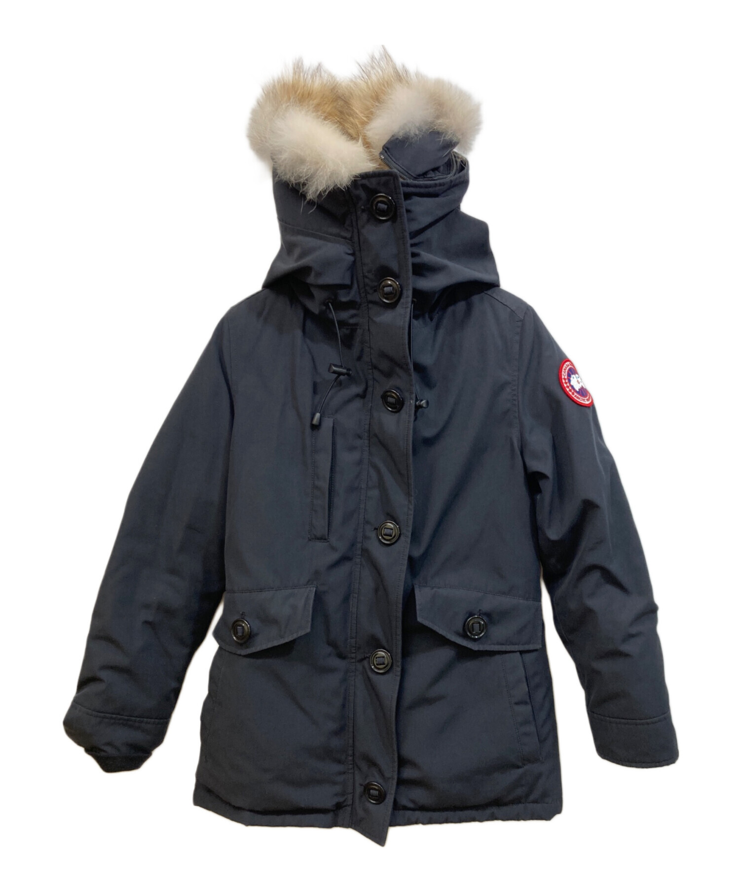 2005て　美品　カナダグース　シャーロットパーカ　ダウンコート　ネイビー 2005て 美品 カナダグース シャーロットパーカ ダウンコート ネイビー