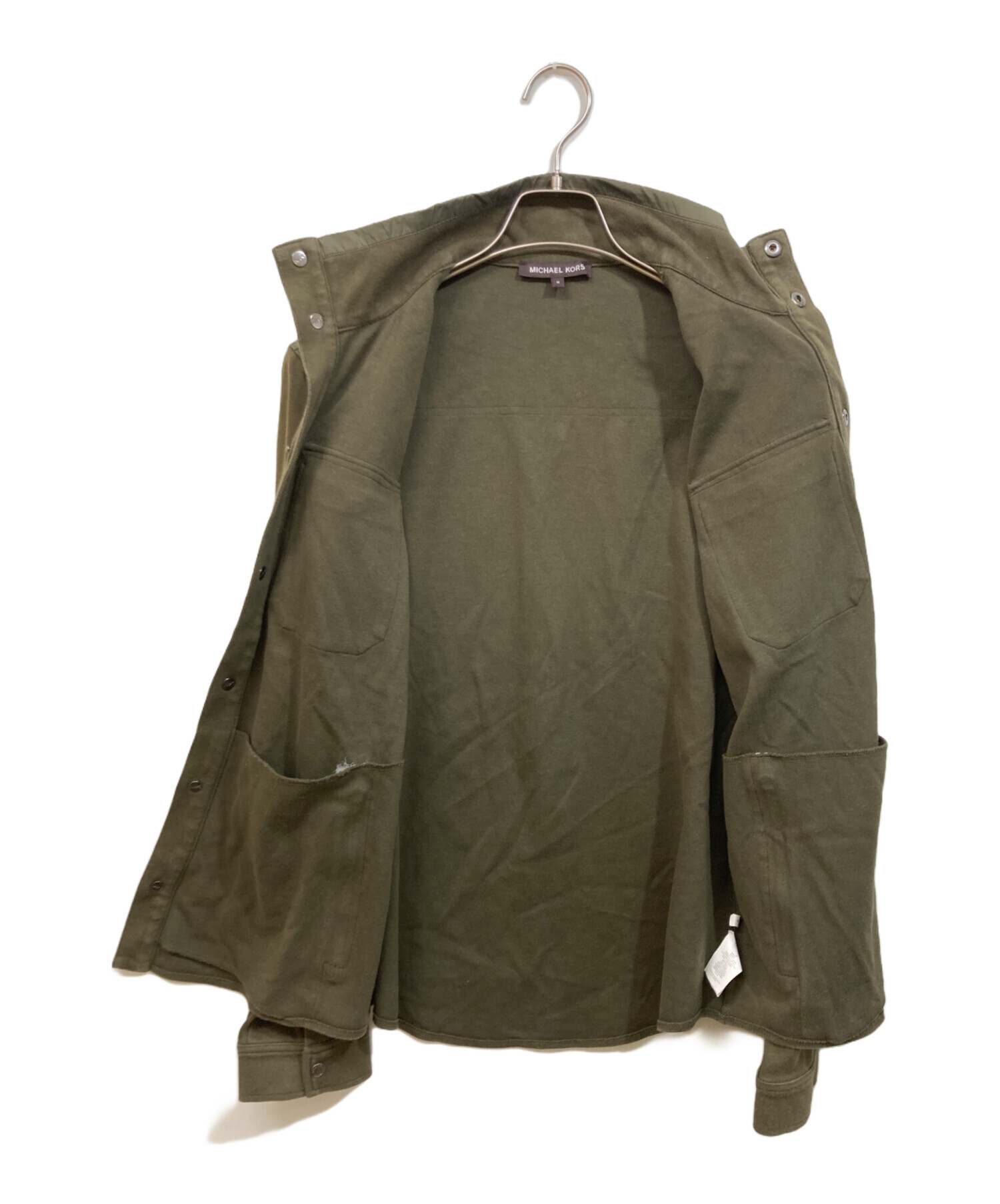 MICHAEL KORS マイケルコース ミリタリージャケット カーキ 4 MICHAEL 