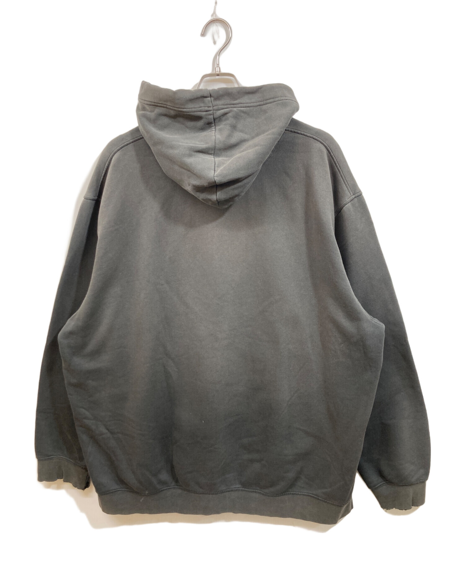 中古・古着通販】NIKE (ナイキ) 00sプルオーバーパーカー グレー 