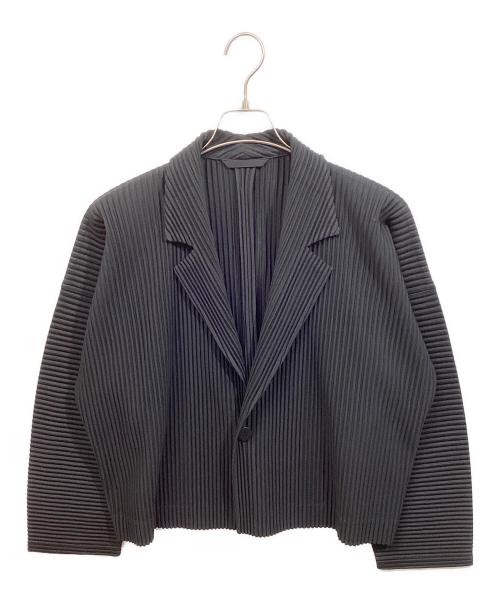 ⬛︎新品未使用タグ付きHOMME PLISSEオムプリッセジャケット⬛︎ 中古・古着通販】HOMME PLISSE ISSEY MIYAKE (オム プリッセ イッセイ