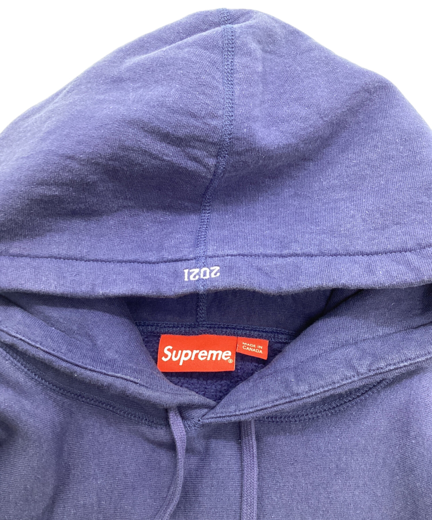 SUPREME 'PREME ロゴ パーカー Lサイズ ネイビー Supreme ロゴ パーカー | ブルー | FARFETCH JP