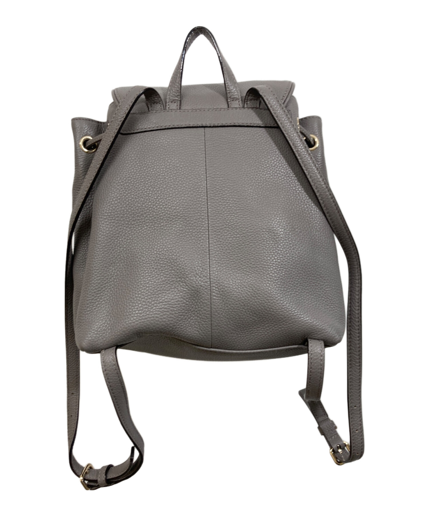 中古・古着通販】Kate Spade (ケイトスペード) 巾着型リュック グレー 